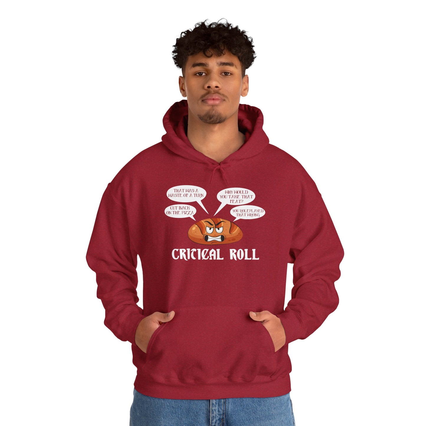 Critical Roll - Heavy Blend™ Hooded Sweatshirt for Men and Women