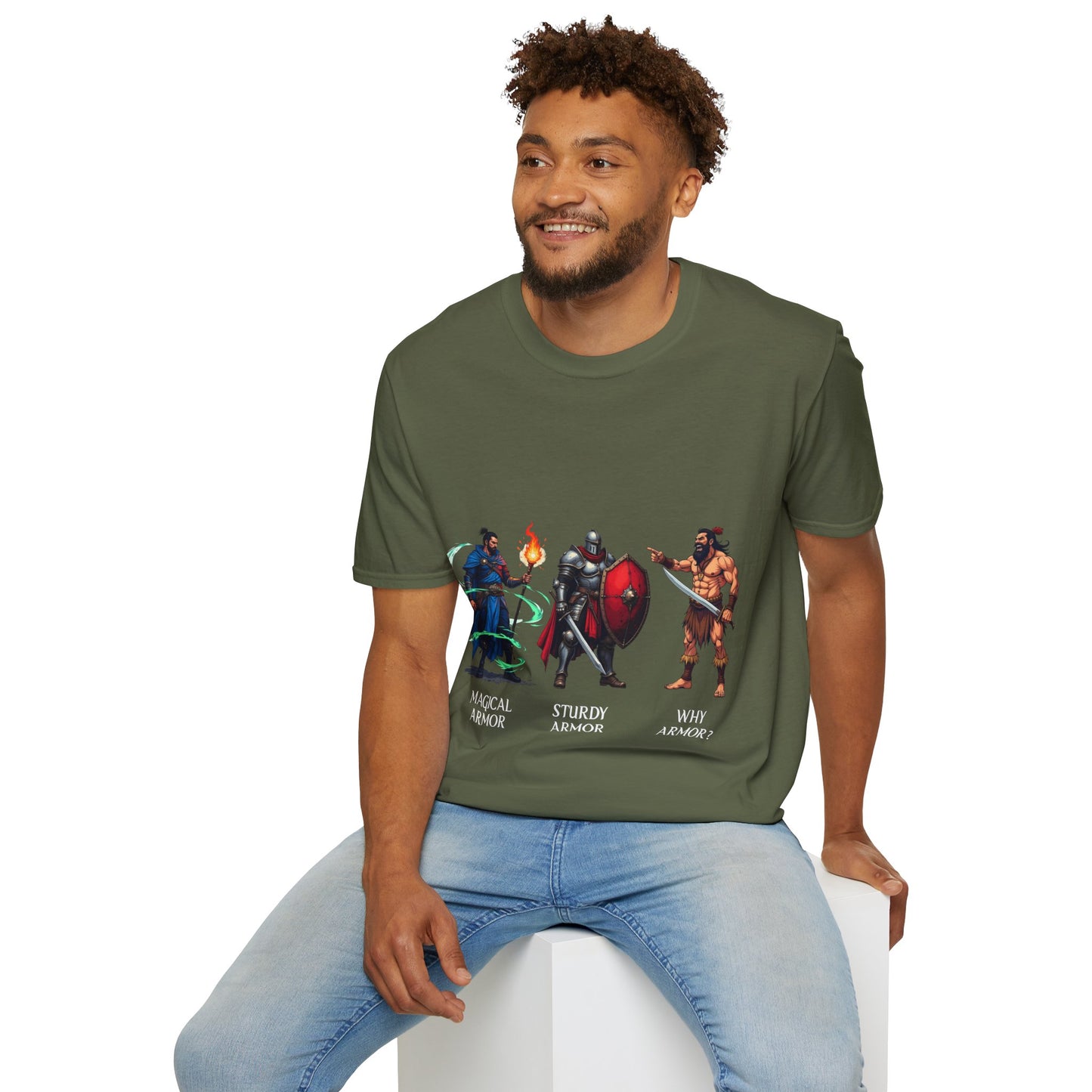 Class Armor Comparison - Softstyle T-Shirt for Men and Women
