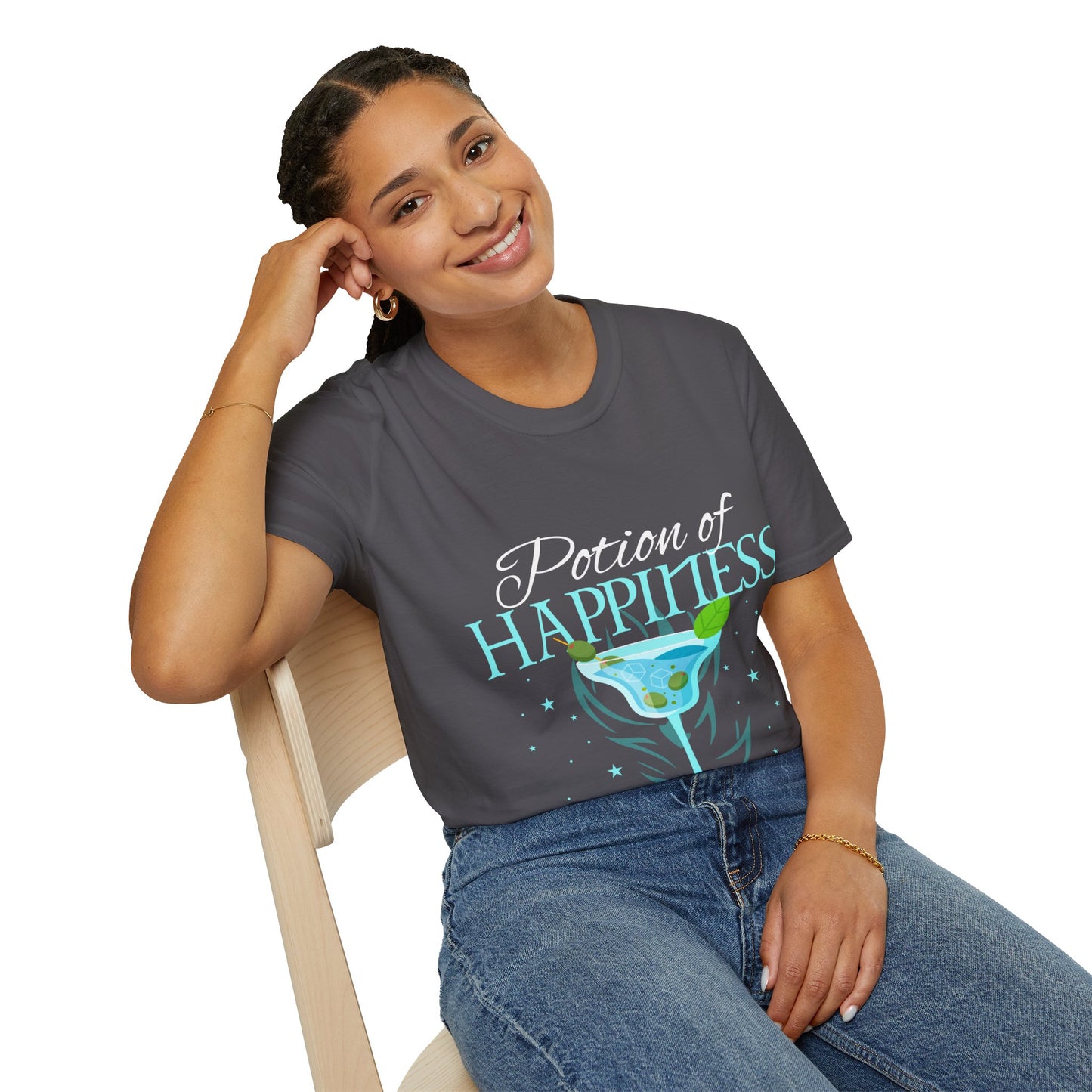 Potion of Happiness - Softstyle T-Shirt for Men or Women