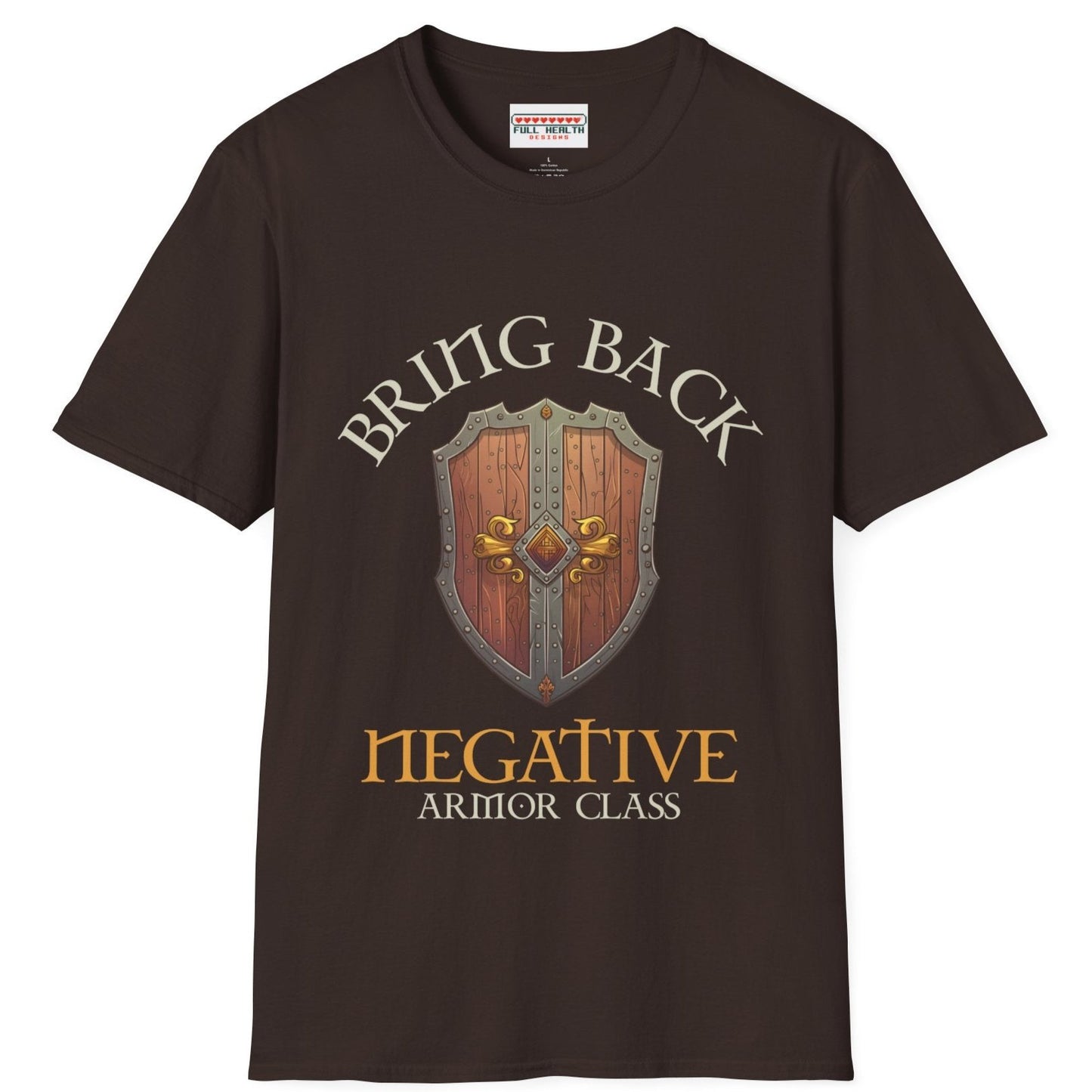 Bring Back Negative Armor Class - Softstyle T-Shirt for Men and Women
