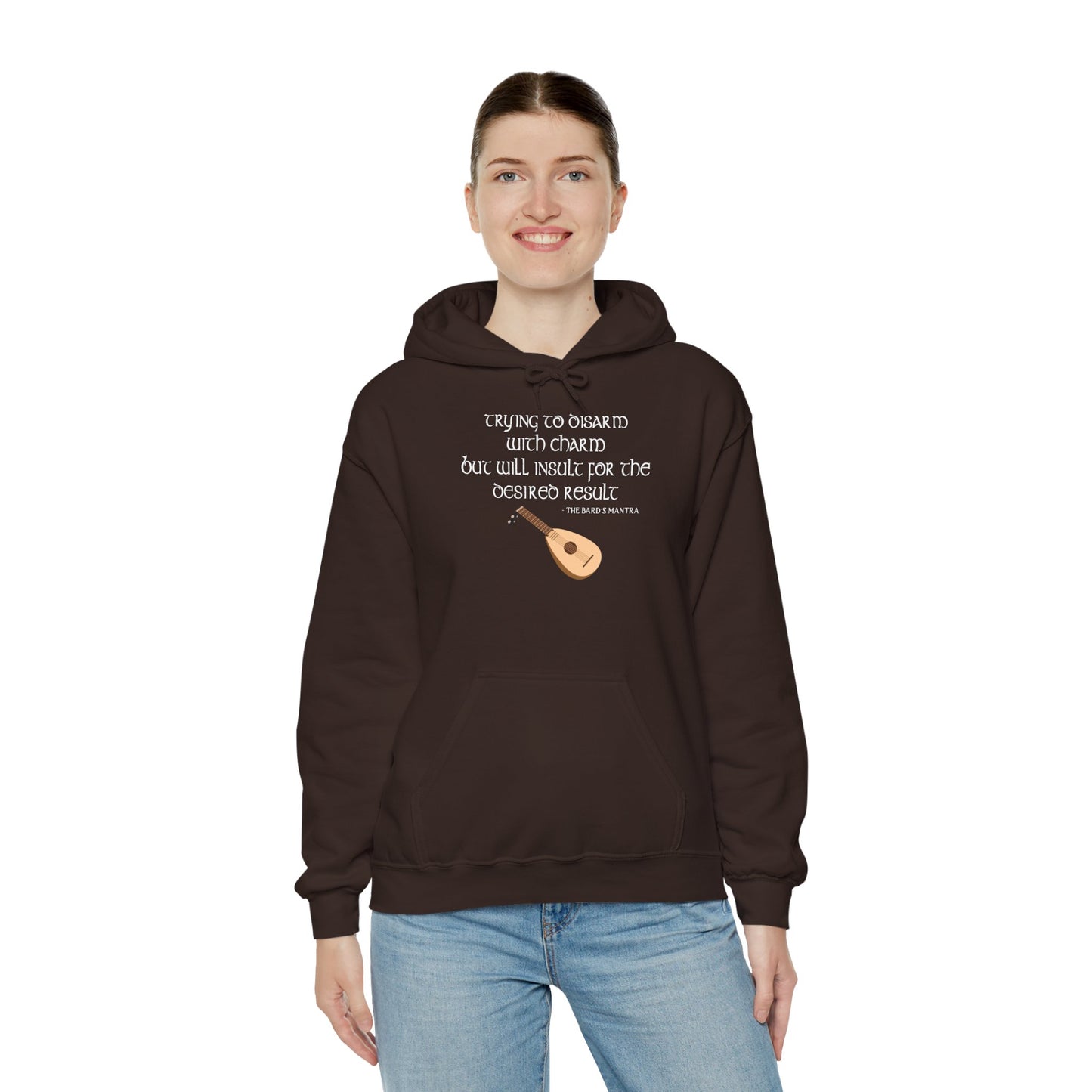 Bard Mantra - Heavy Blend™ Hooded Sweatshirt for Men and Women