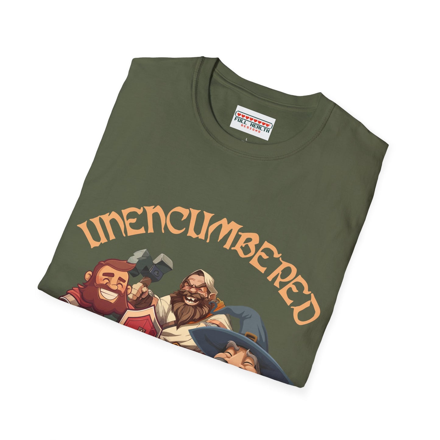 Unencumbered - Softstyle T-Shirt for Men and Women