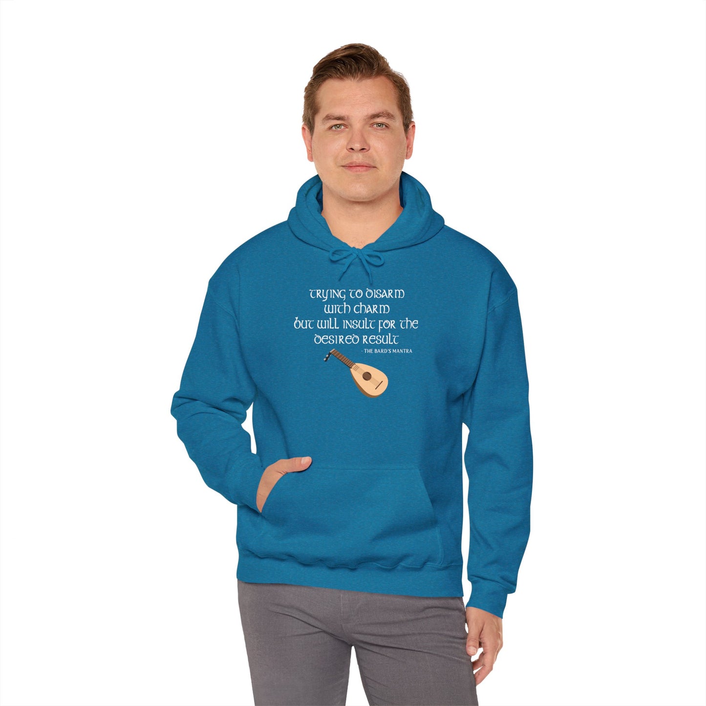 Bard Mantra - Heavy Blend™ Hooded Sweatshirt for Men and Women