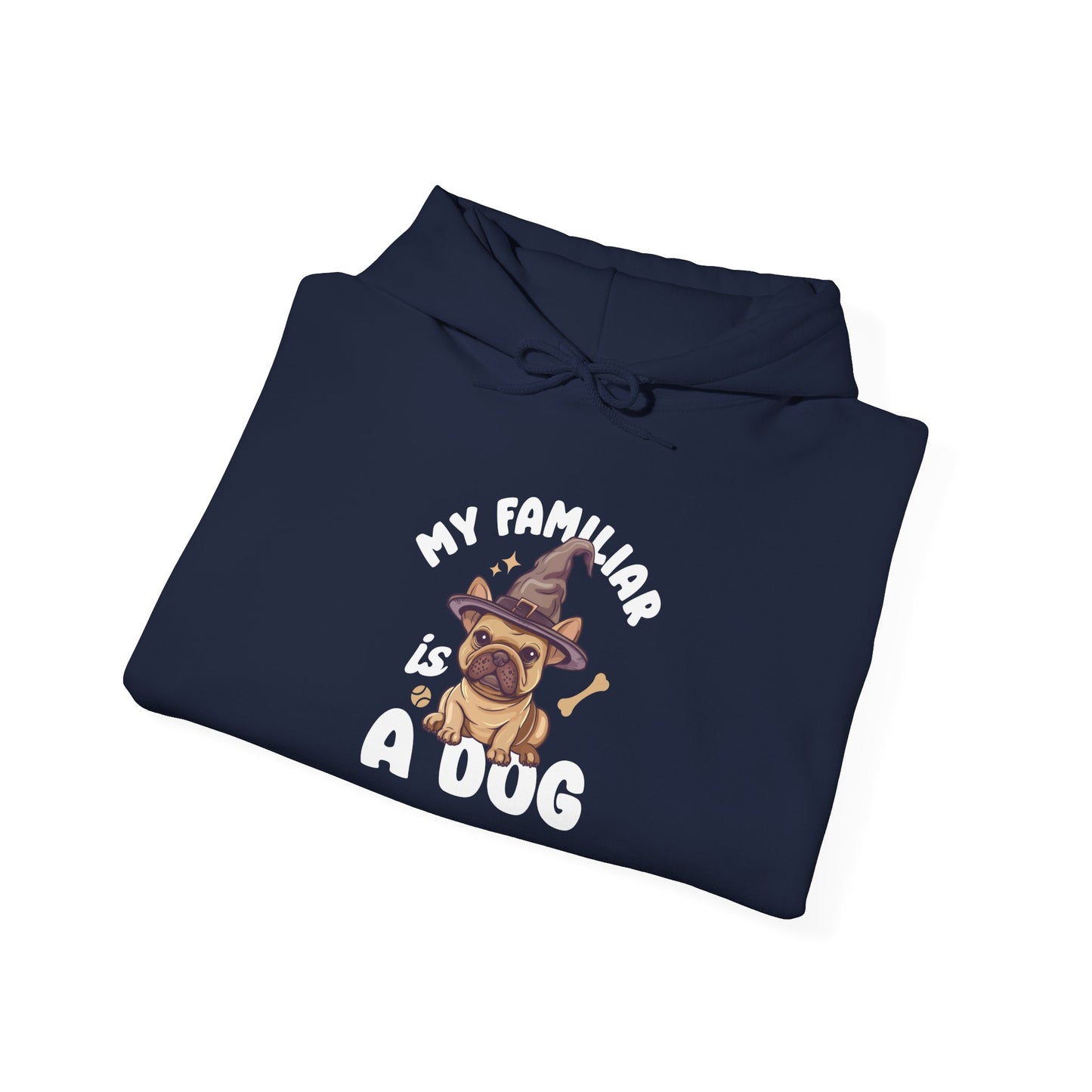 My Familiar is a Dog - Heavy Blend™ Hoodie for Men and Women