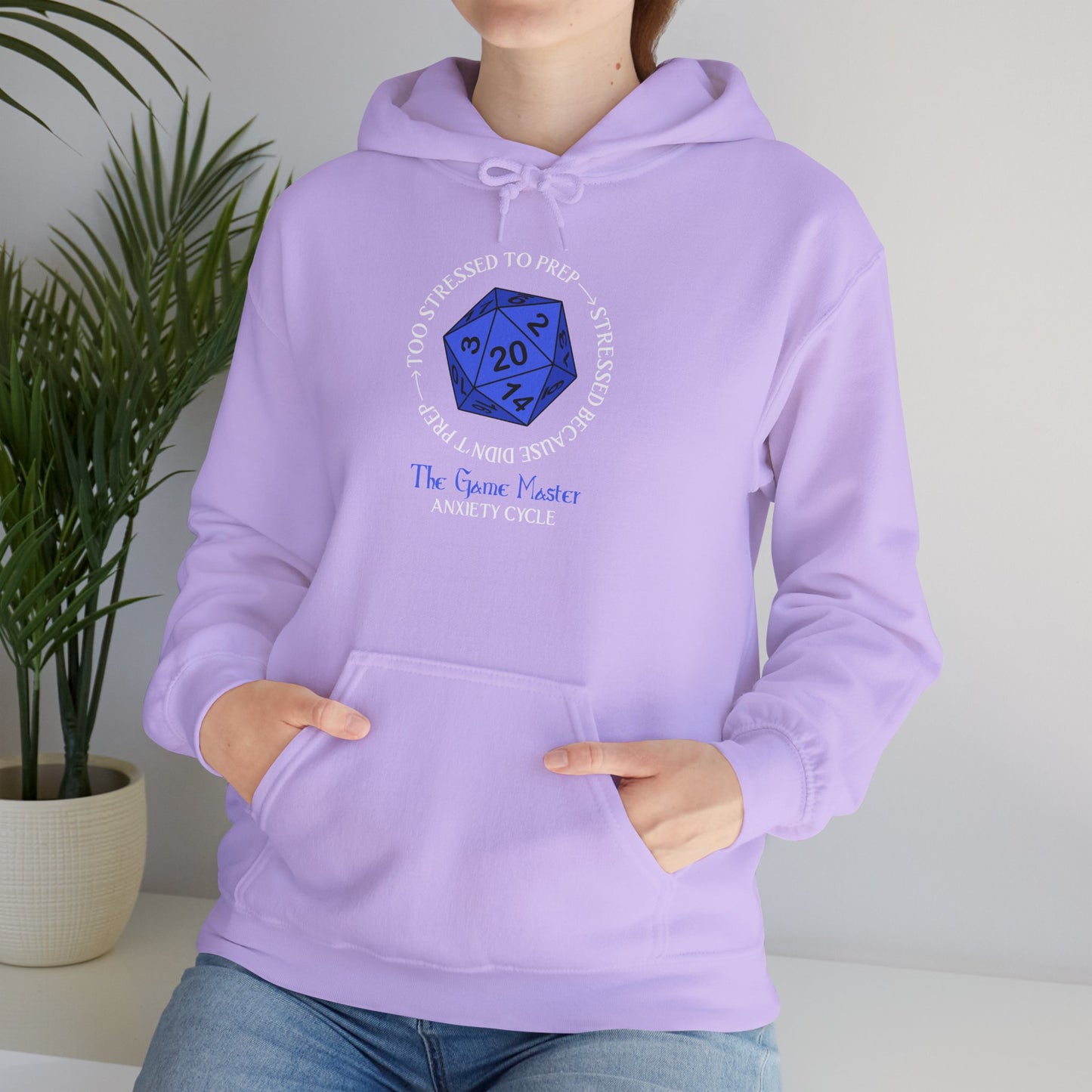 The GM Anxiety Cycle - Heavy Blend™ Hooded Sweatshirt for Men and Women