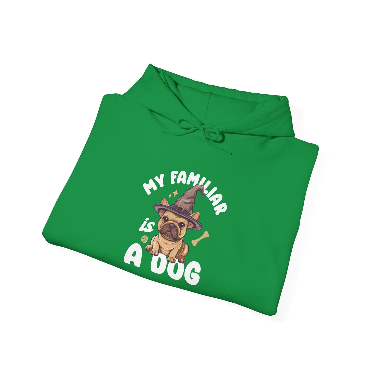 My Familiar is a Dog - Heavy Blend™ Hoodie for Men and Women