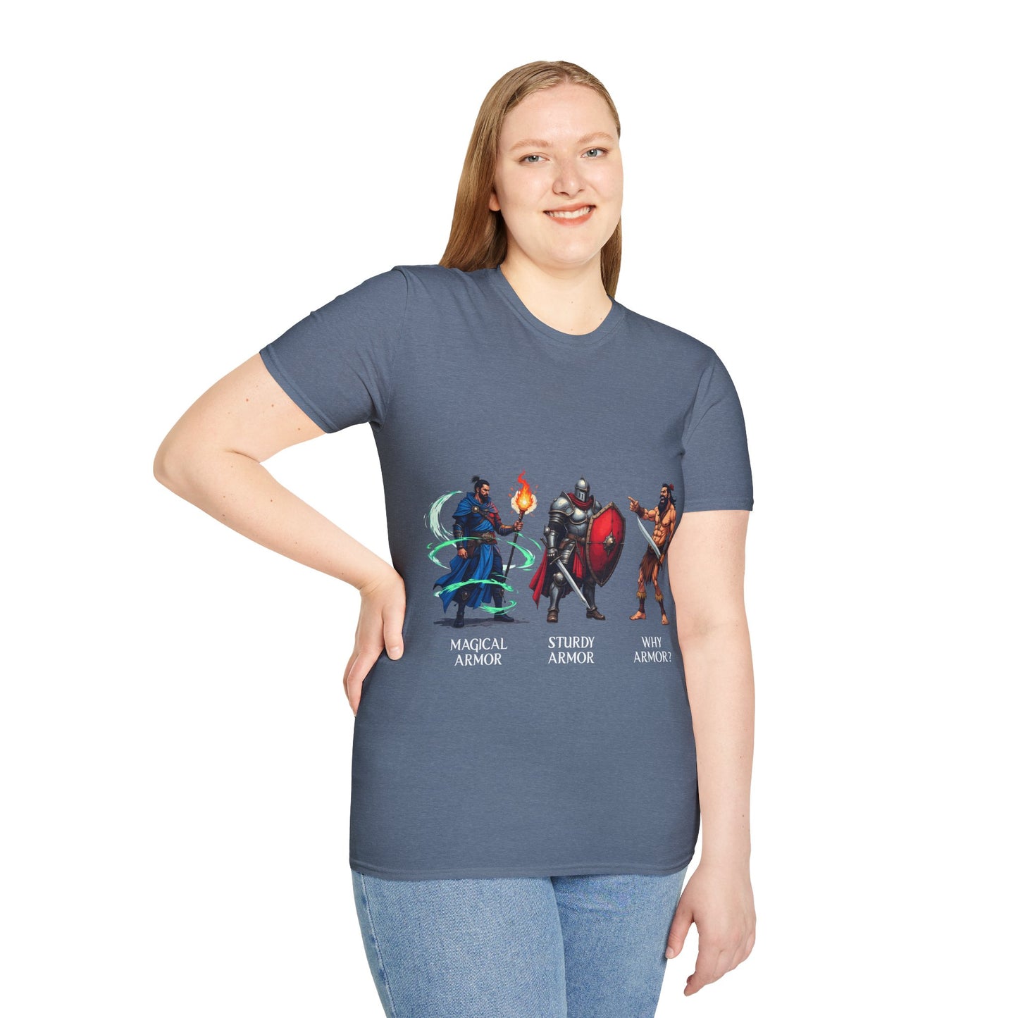Class Armor Comparison - Softstyle T-Shirt for Men and Women