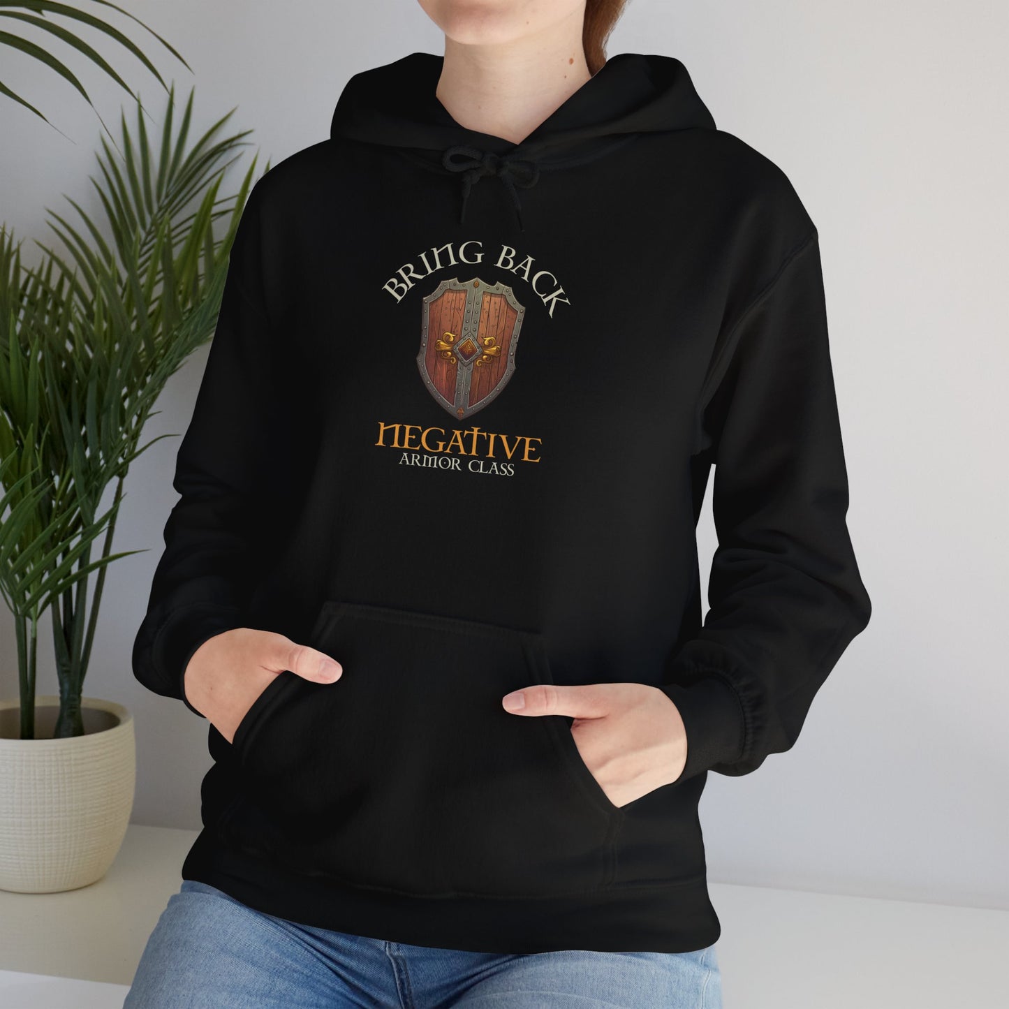 Bring Back Negative Armor Class - Heavy Blend™ Hooded Sweatshirt for Men & Women