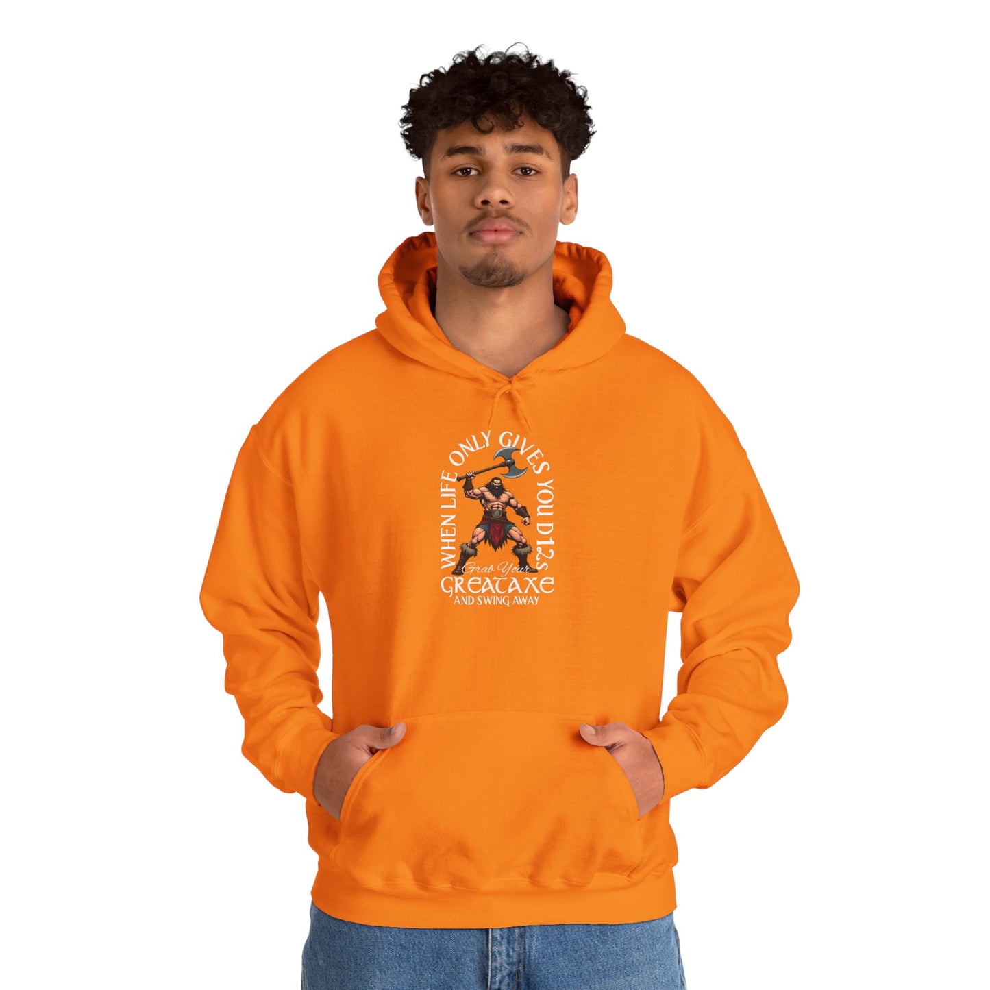 D12 Swing Away - Heavy Blend™ Hooded Sweatshirt for Men and Women