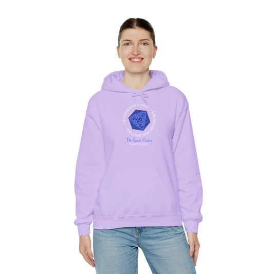 The GM Anxiety Cycle - Heavy Blendβ’ Hooded Sweatshirt for Men and Women Printify