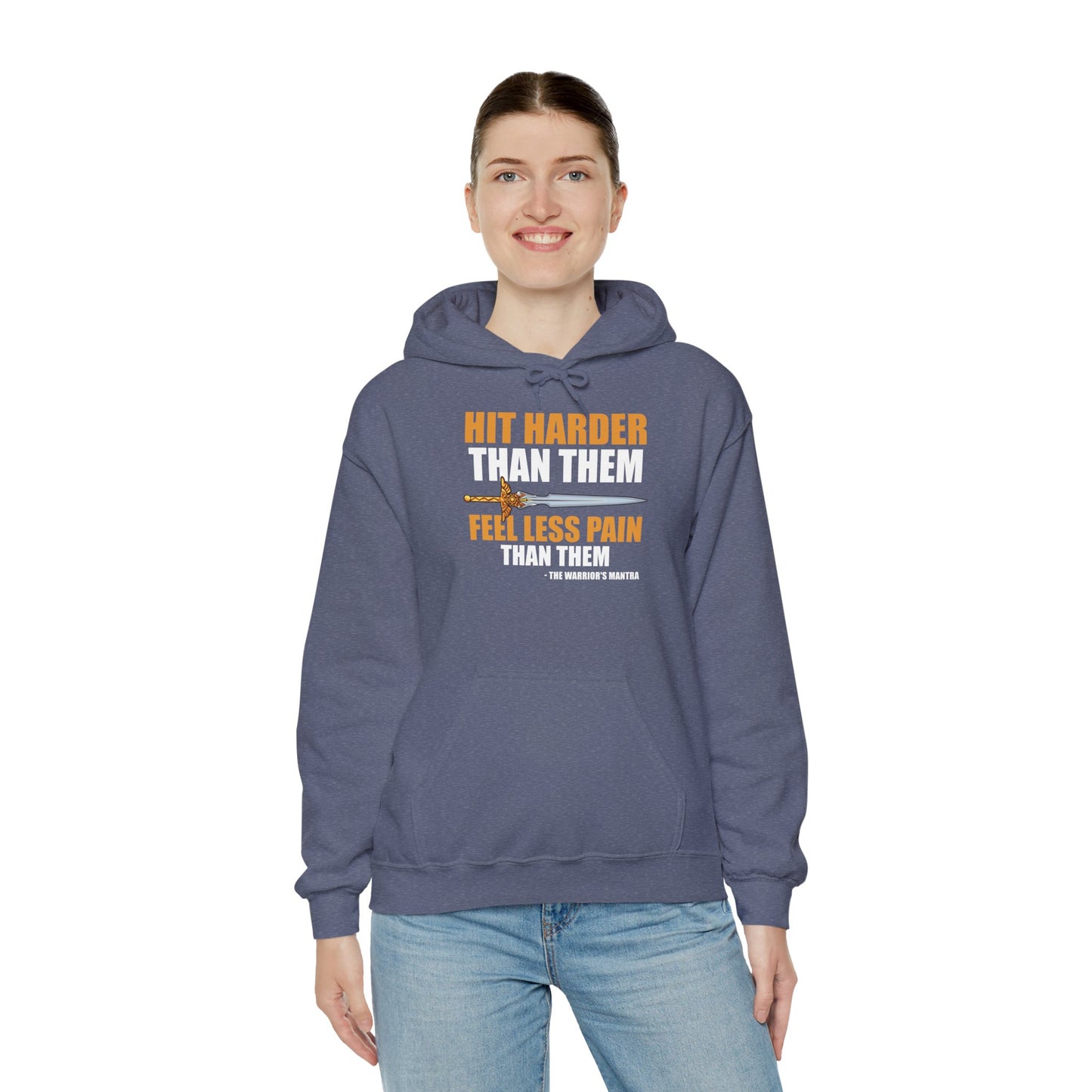 Warrior's Mantra - Heavy Blend™ Hoodie for Men and Women