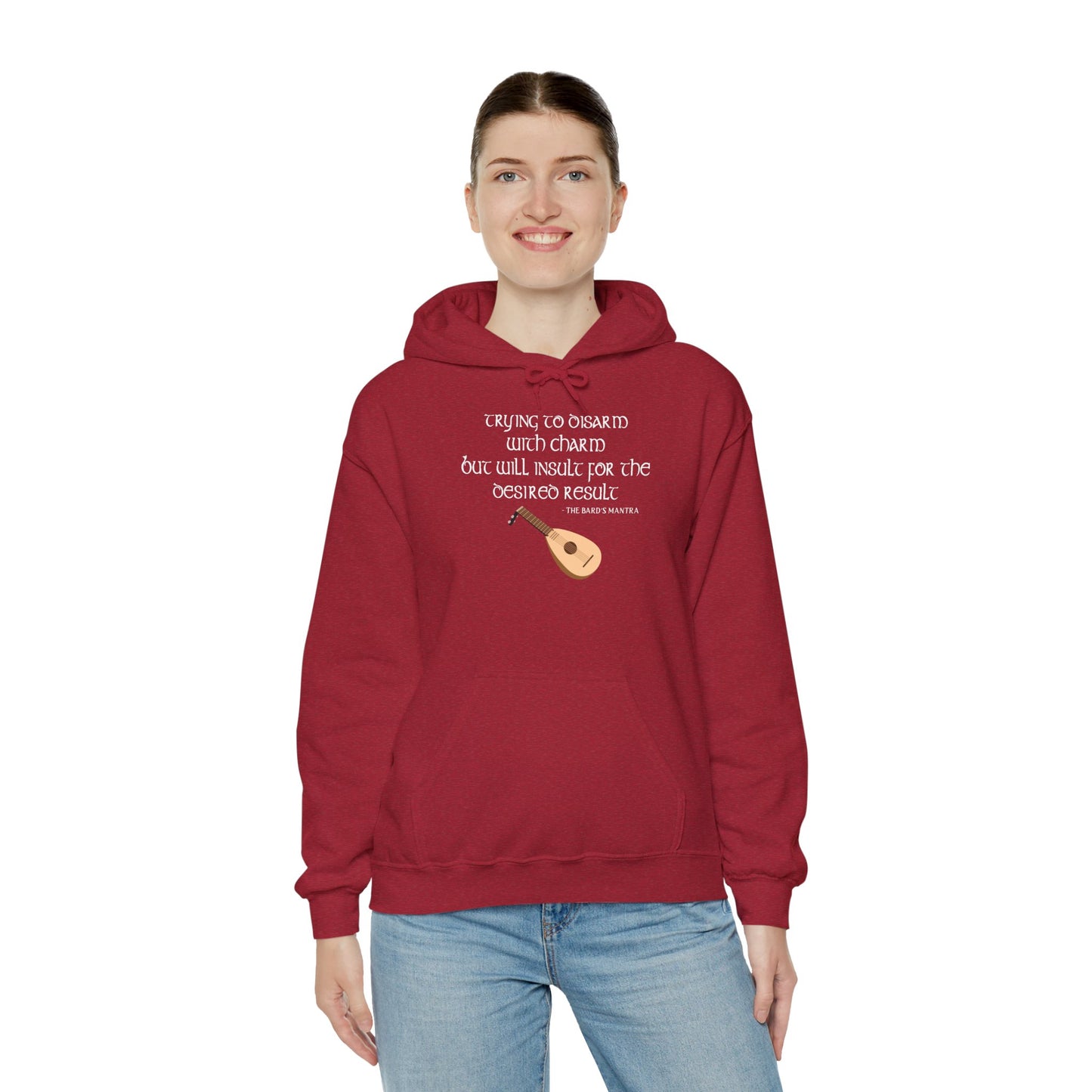 Bard Mantra - Heavy Blend™ Hooded Sweatshirt for Men and Women