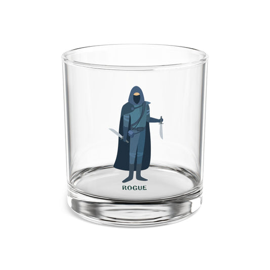 "Cutpurseβs Cut Crystal" ROGUE Rocks Glass Printify