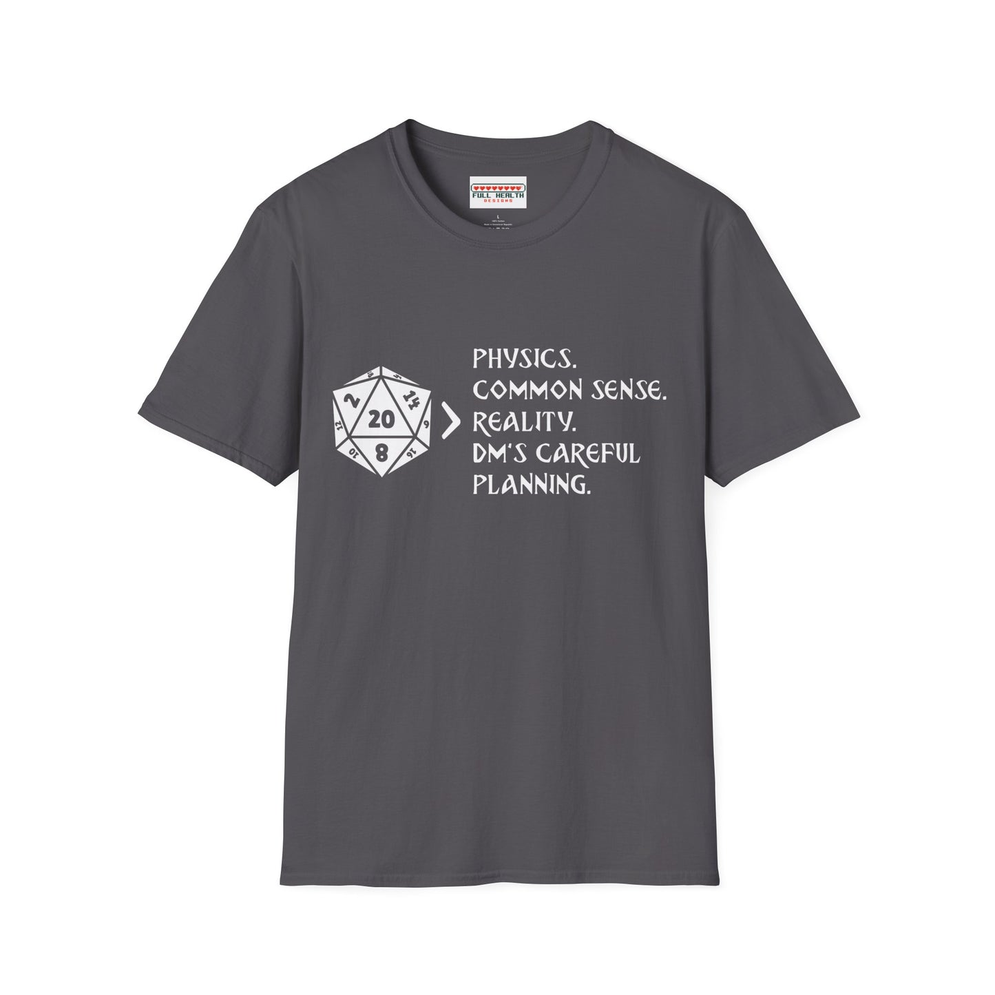 Natural 20 is Greater Than - Unisex Softstyle T-Shirt