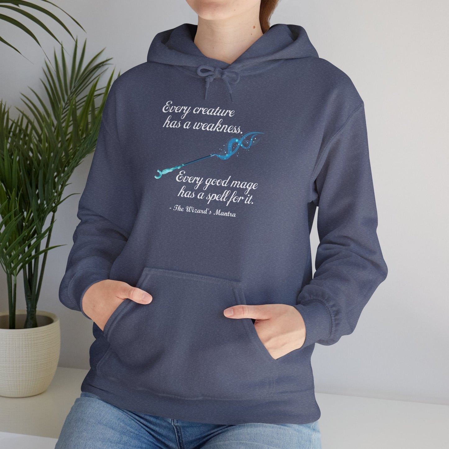 Wizard's Mantra - Heavy Blend™ Hoodie for Men and Women Printify