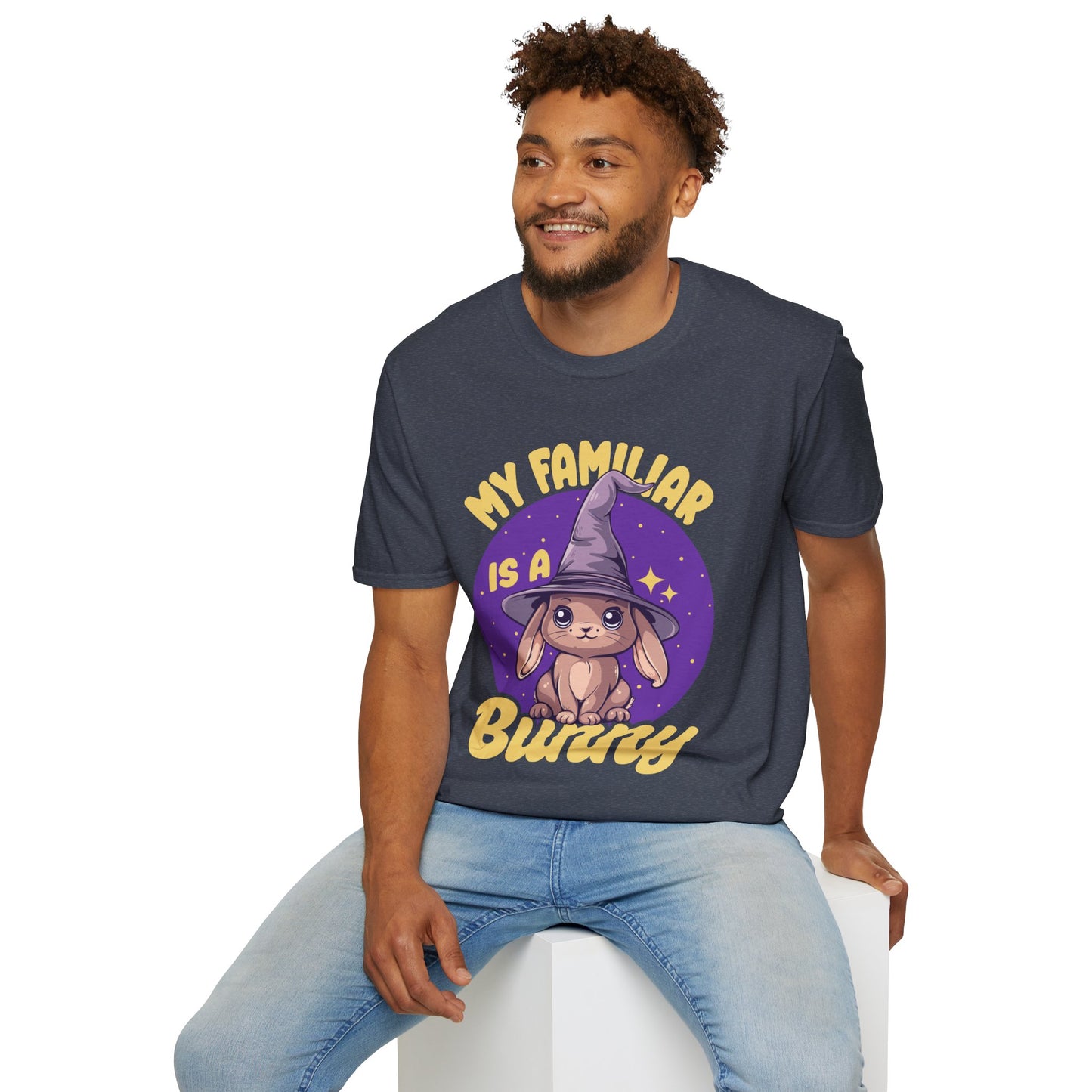 My Familiar is a Bunny - Softstyle T-Shirt for Men and Women