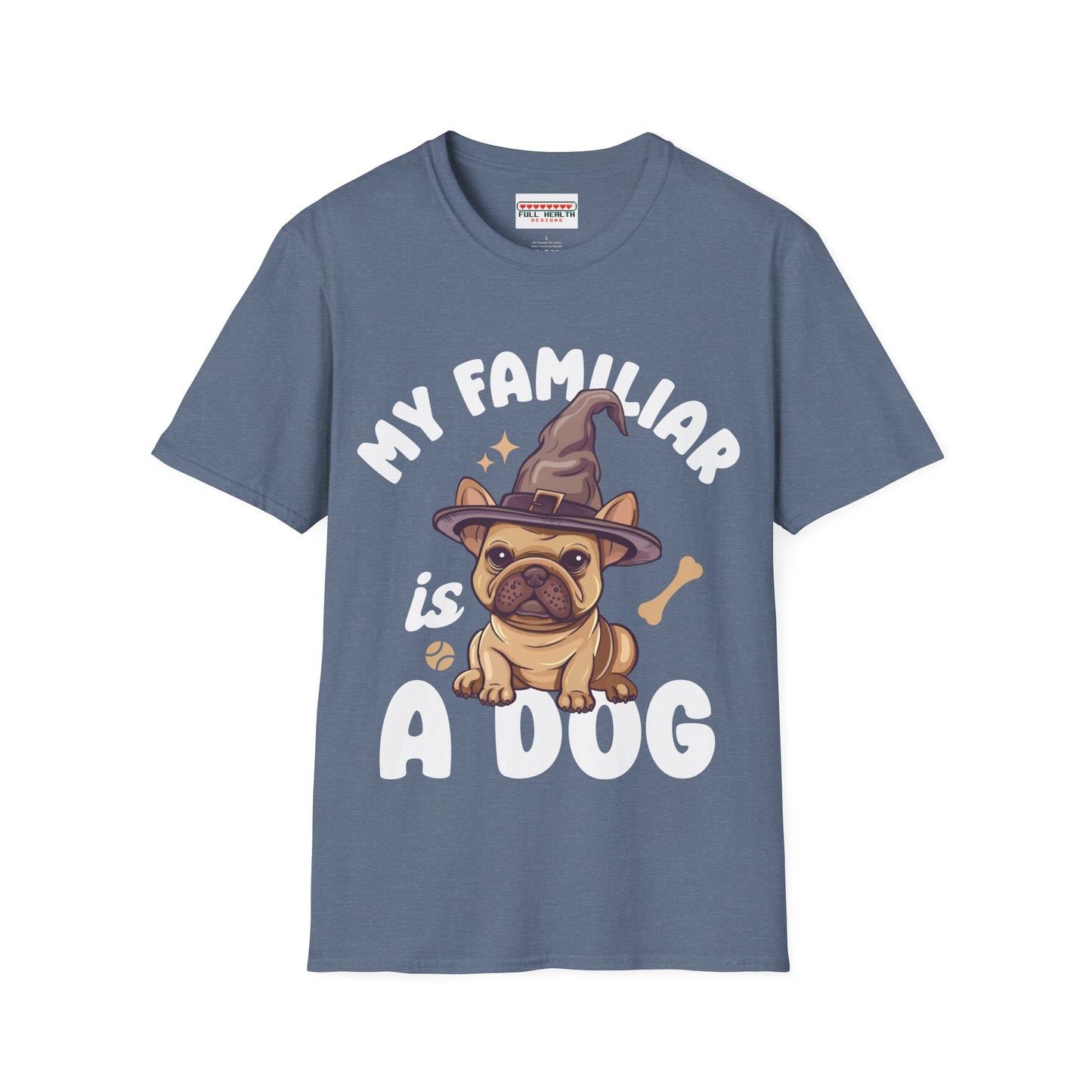 My Familiar is a Dog - Unisex Softstyle T-Shirt