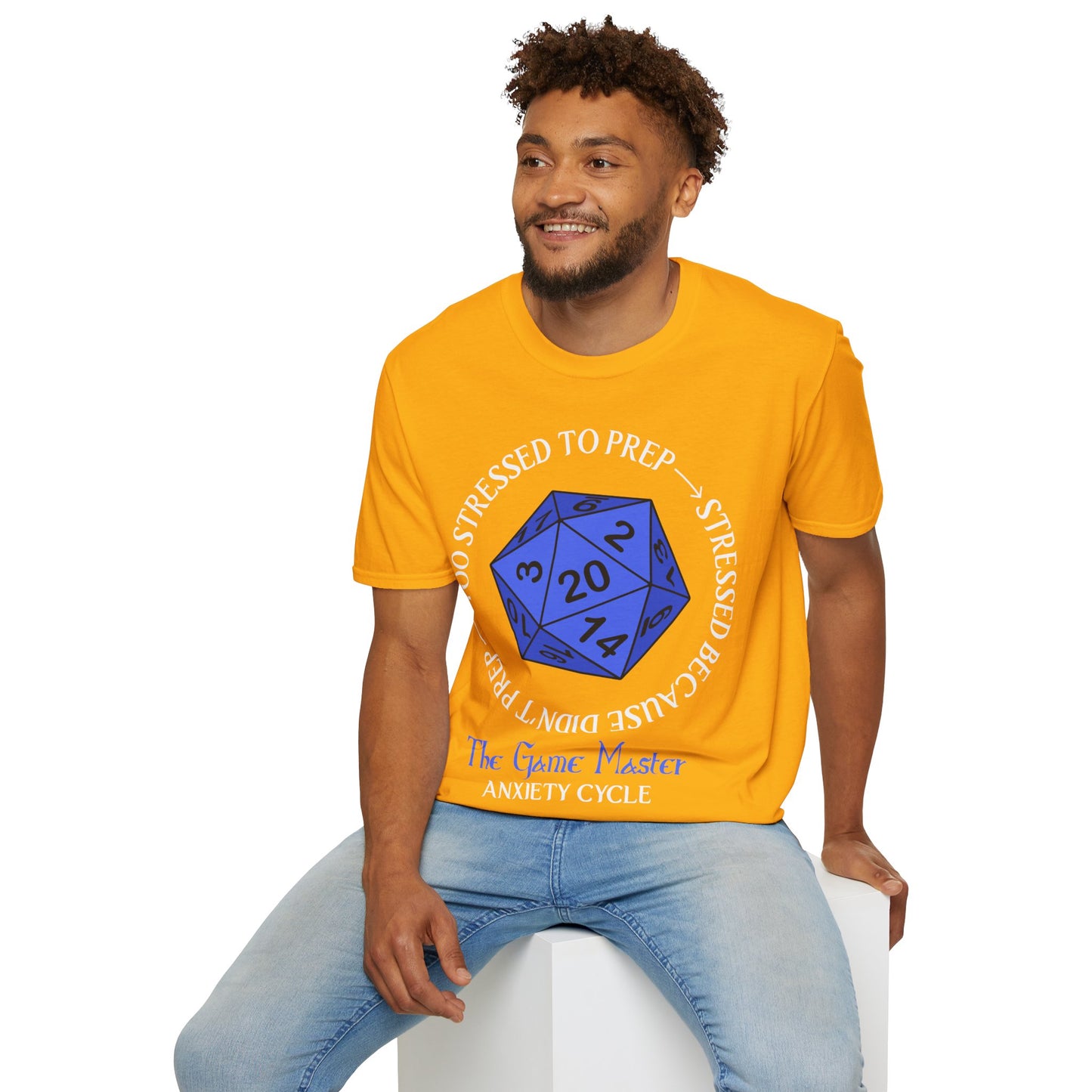 The GM Anxiety Cycle - Softstyle T-Shirt for Men and Women