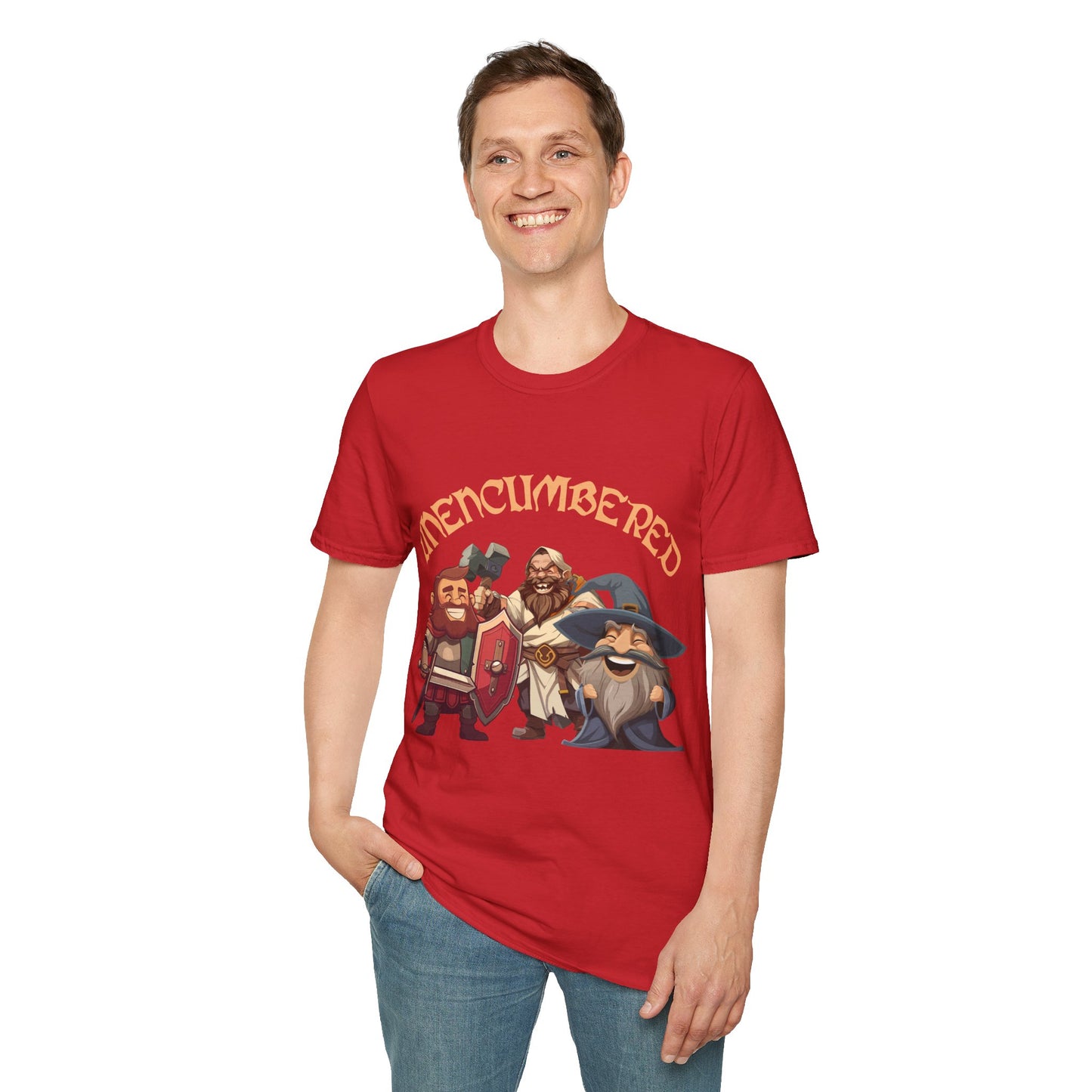 Unencumbered - Softstyle T-Shirt for Men and Women