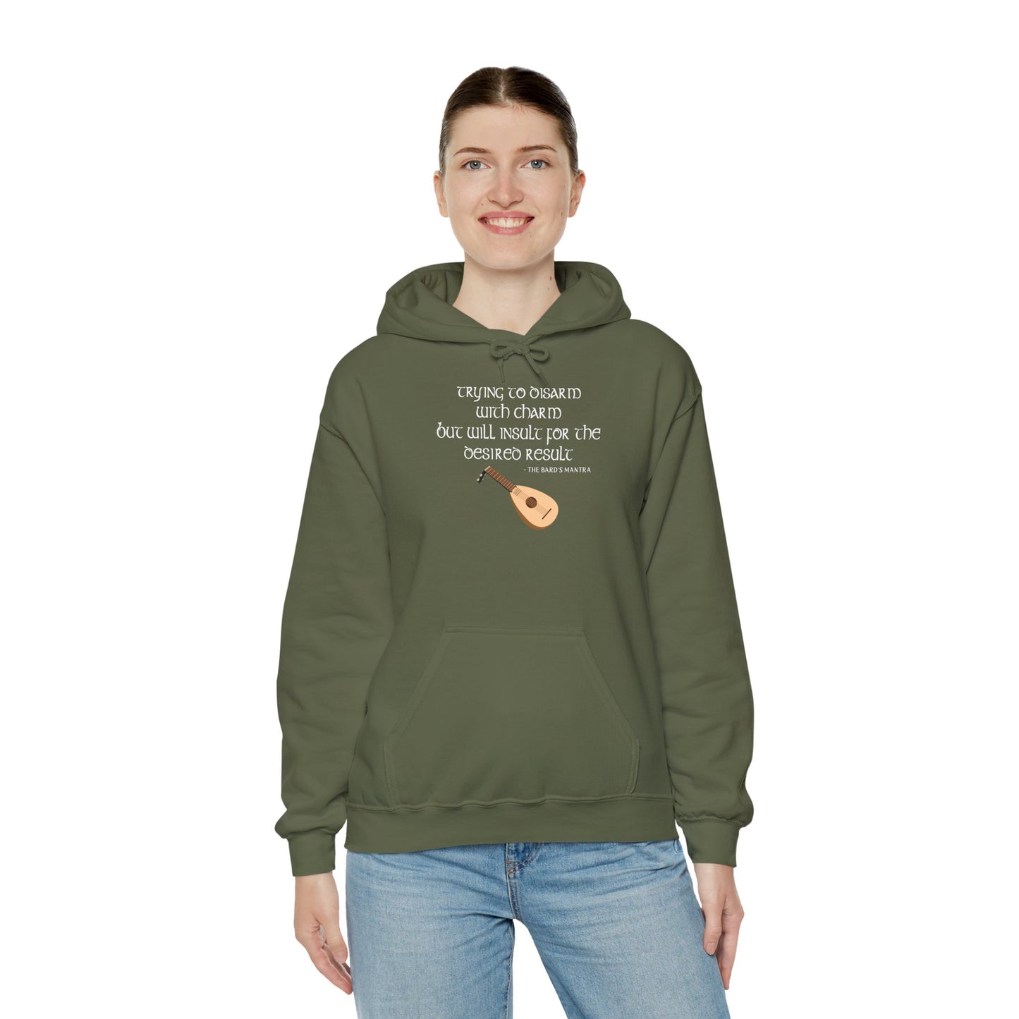 Bard Mantra - Heavy Blend™ Hooded Sweatshirt for Men and Women