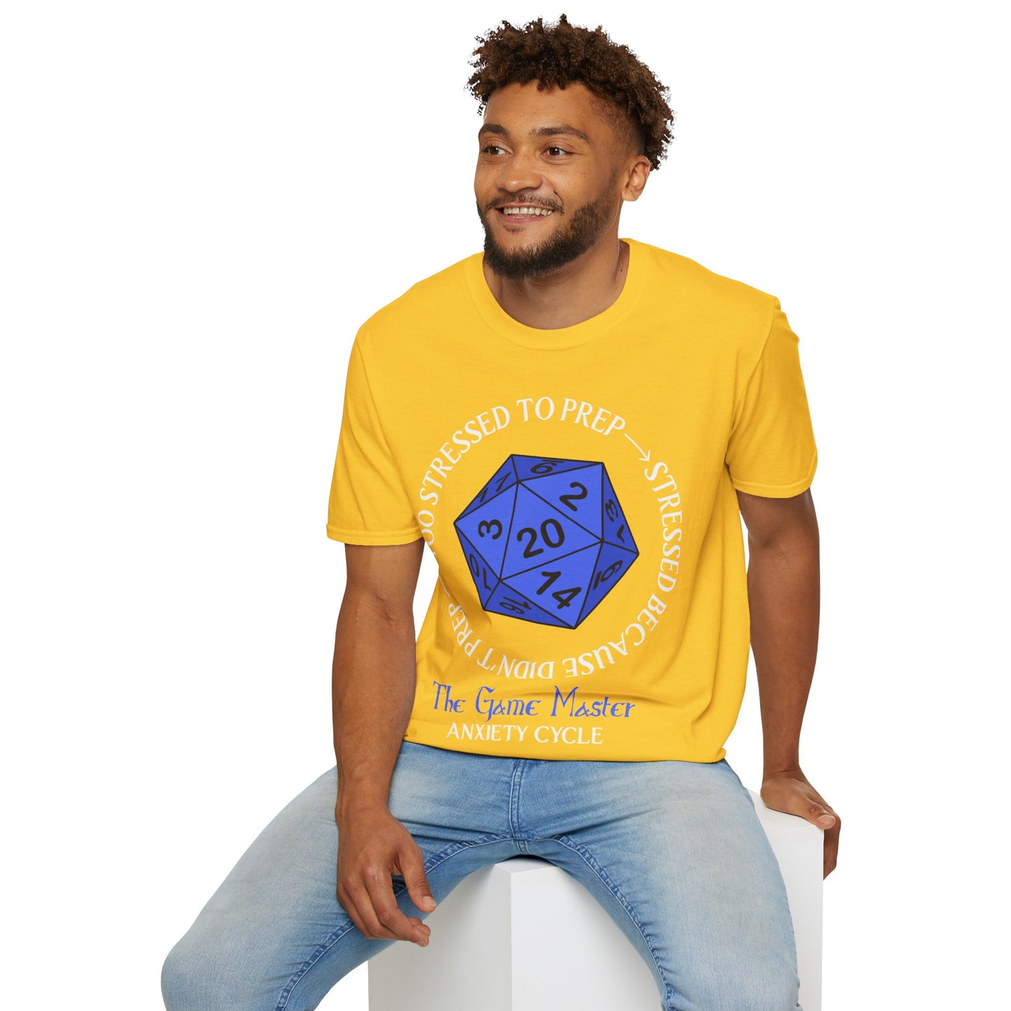 The GM Anxiety Cycle - Softstyle T-Shirt for Men and Women