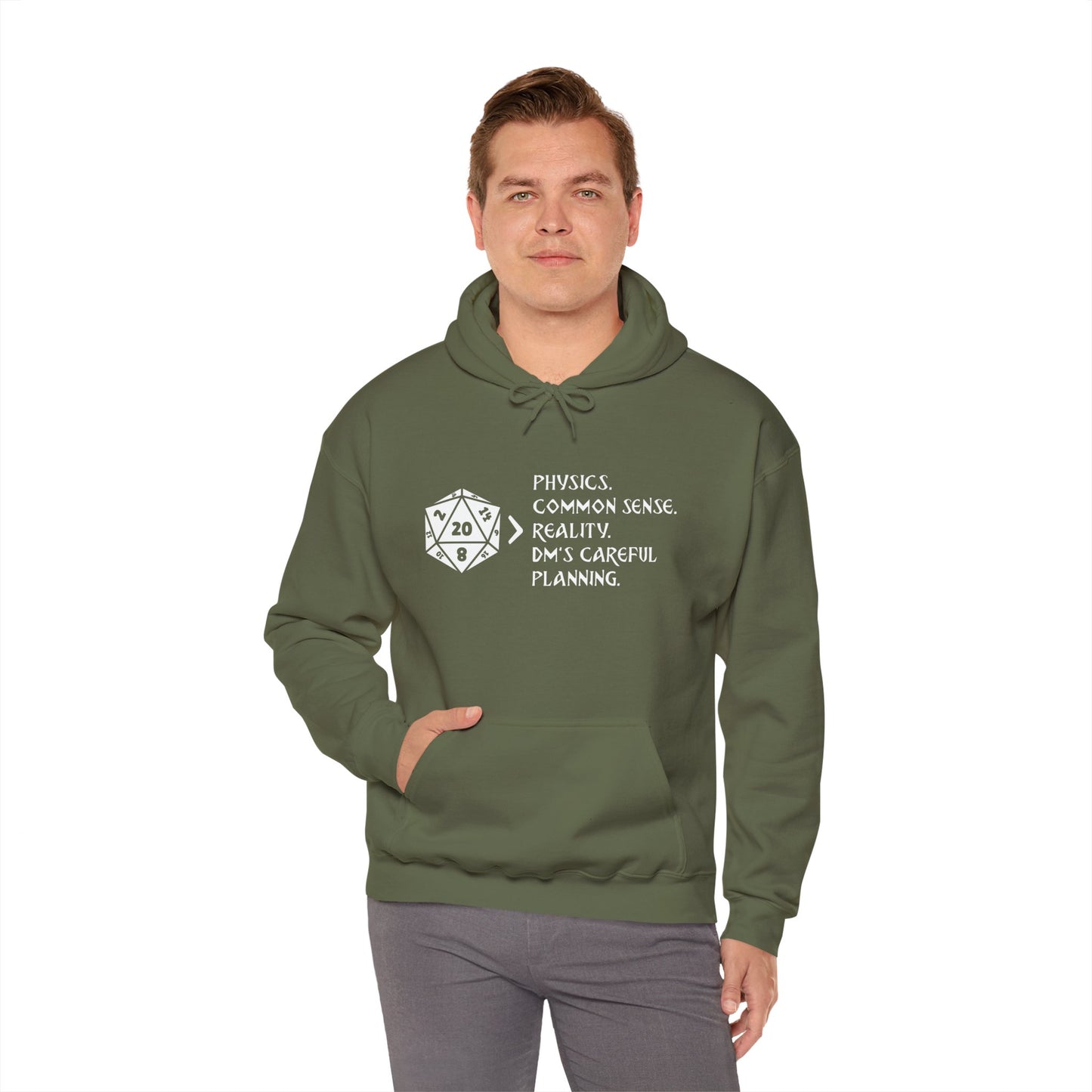 Natural 20 is Greater Than - Heavy Blend™ Hoodie for Men and Women