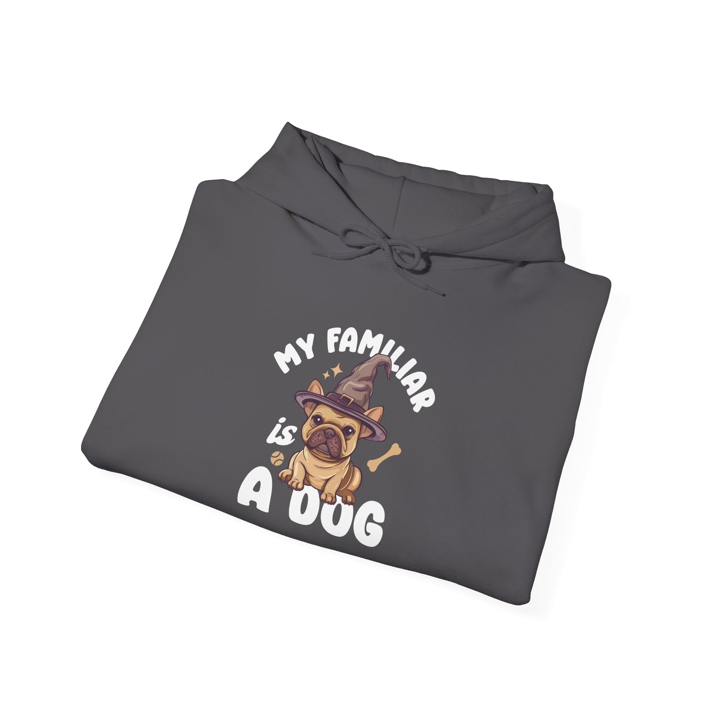 My Familiar is a Dog - Heavy Blend™ Hoodie for Men and Women