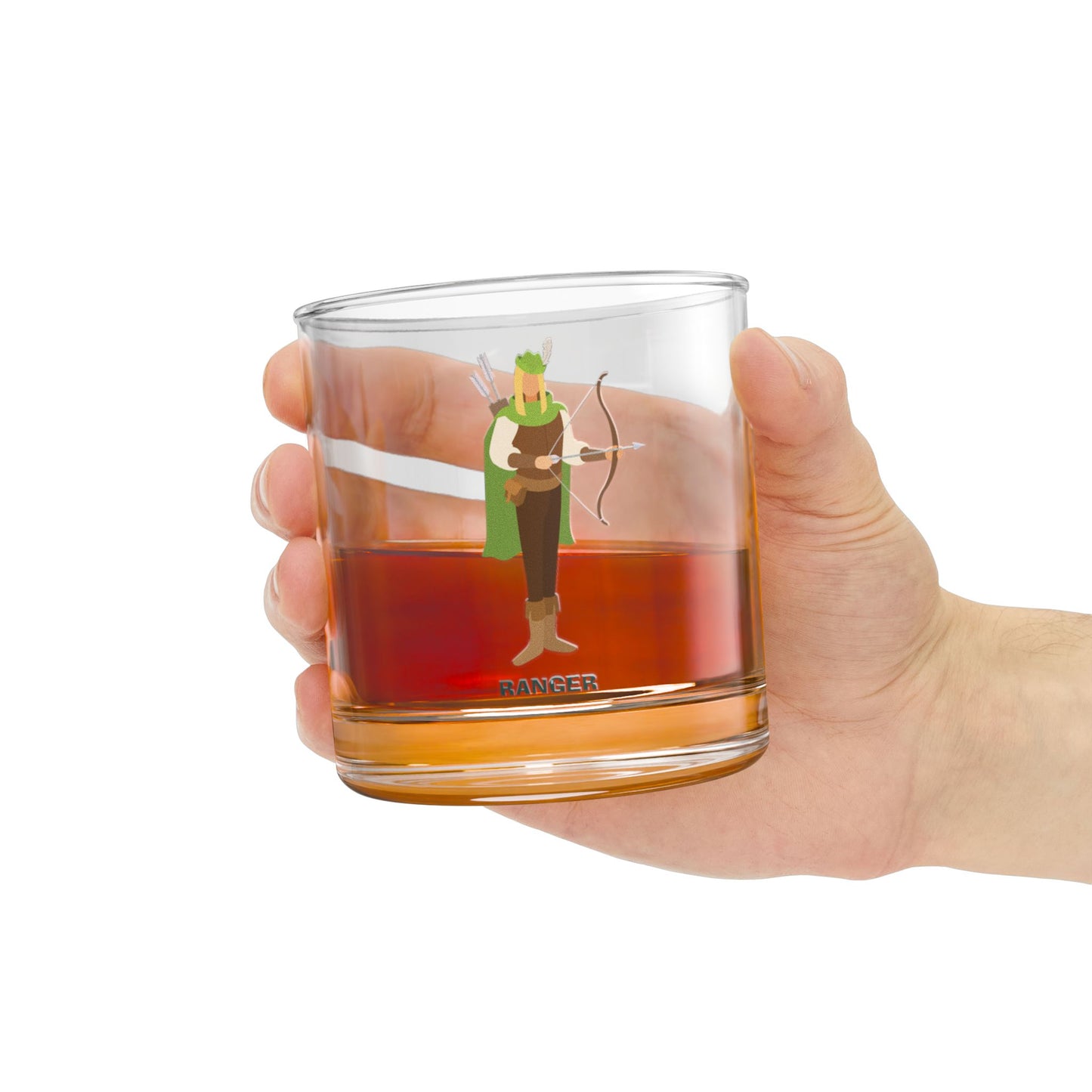 "Warden’s Whiskey Glass" RANGER Rocks Glass