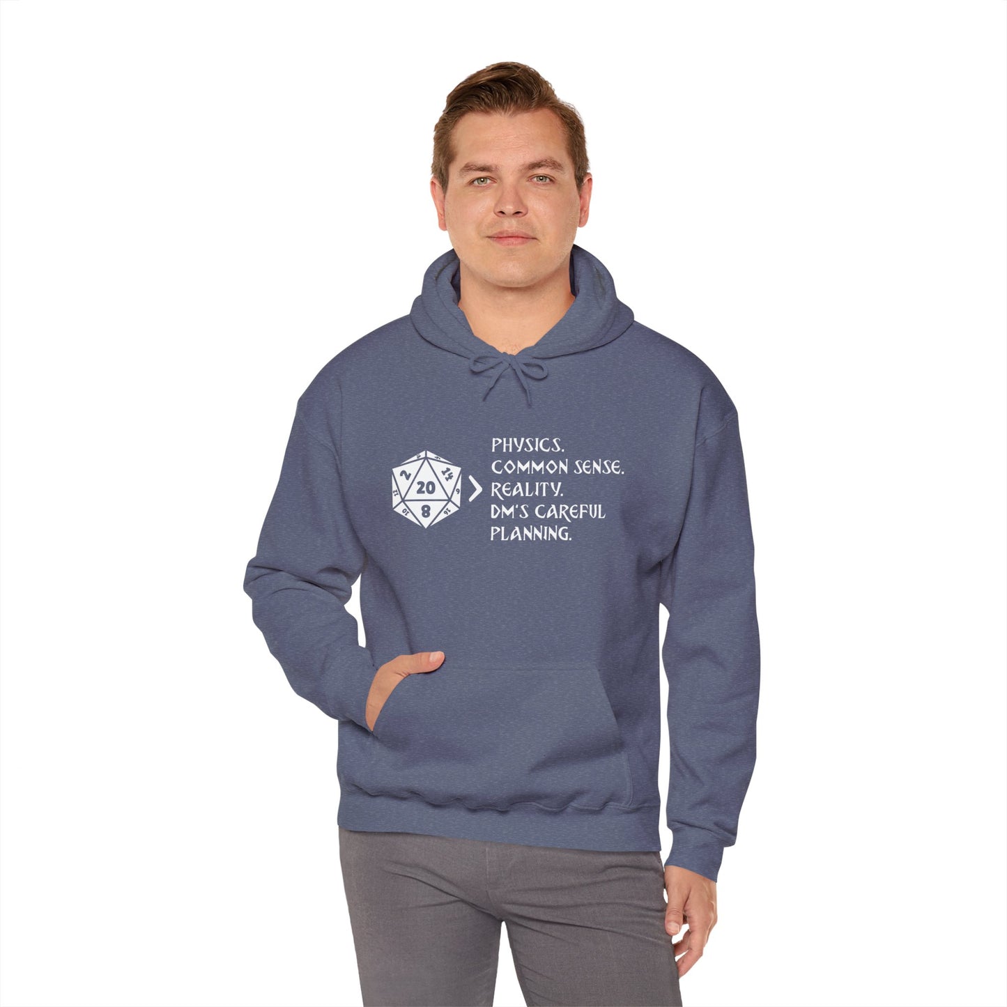 Natural 20 is Greater Than - Heavy Blend™ Hoodie for Men and Women