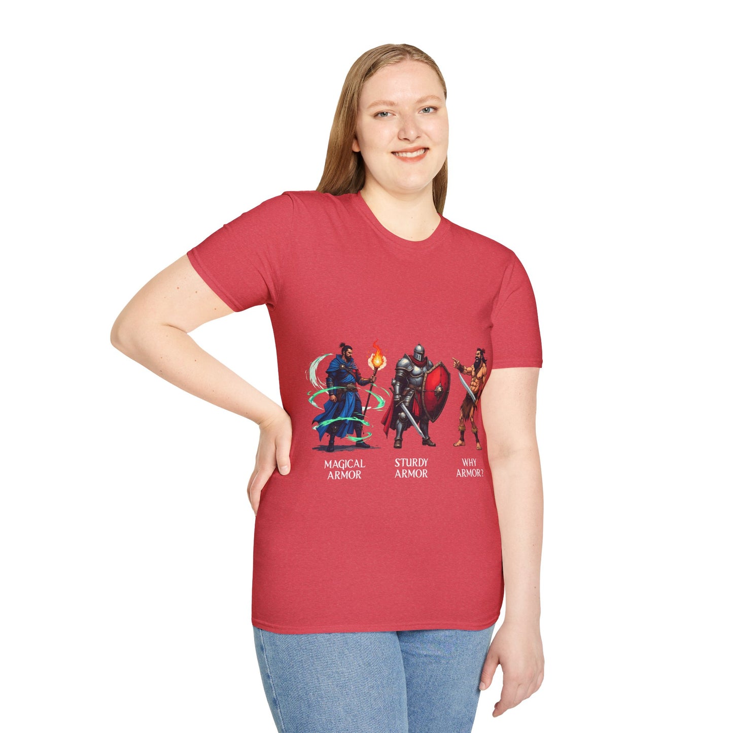 Class Armor Comparison - Softstyle T-Shirt for Men and Women