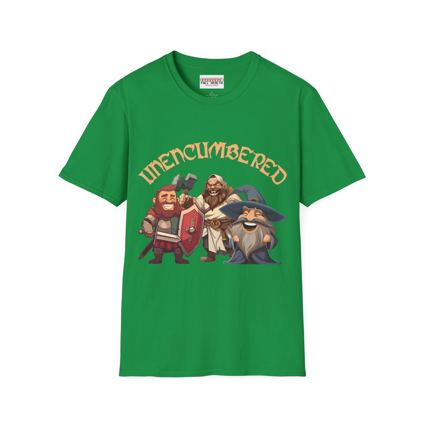 Unencumbered - Softstyle T-Shirt for Men and Women