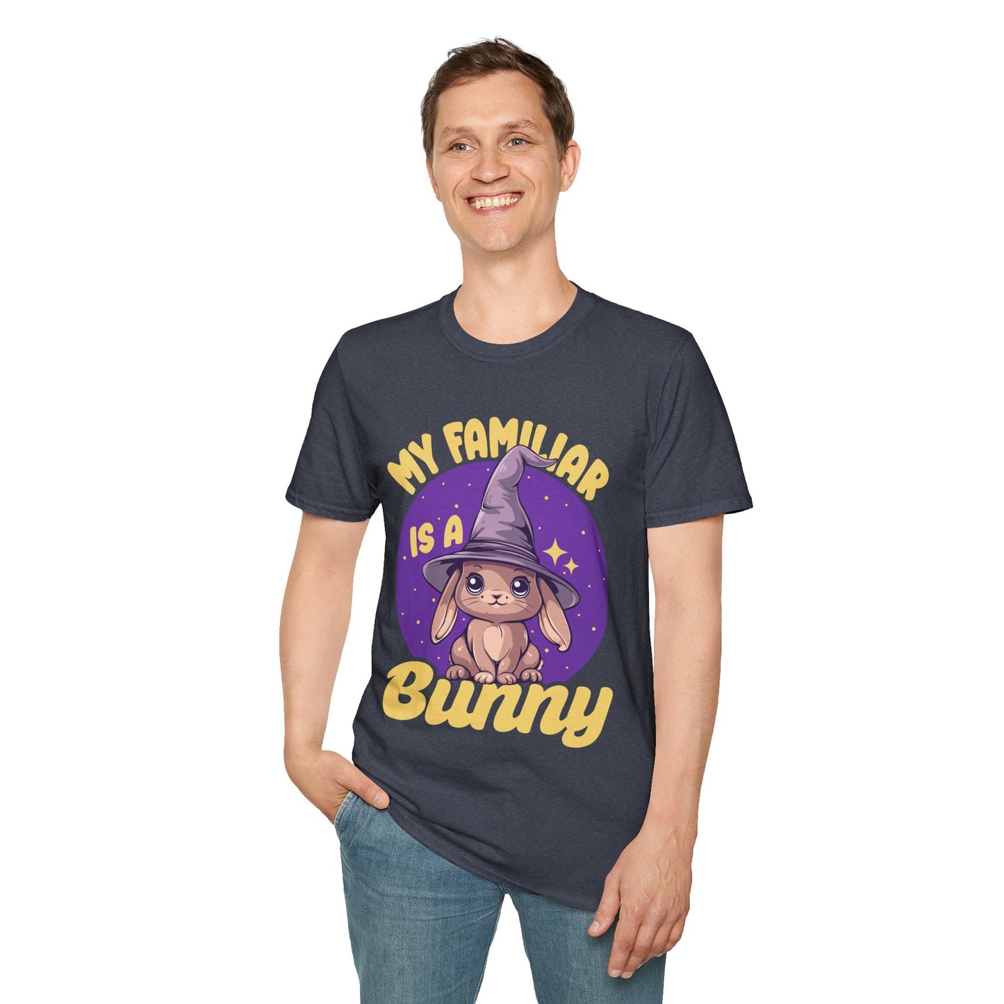 My Familiar is a Bunny - Softstyle T-Shirt for Men and Women
