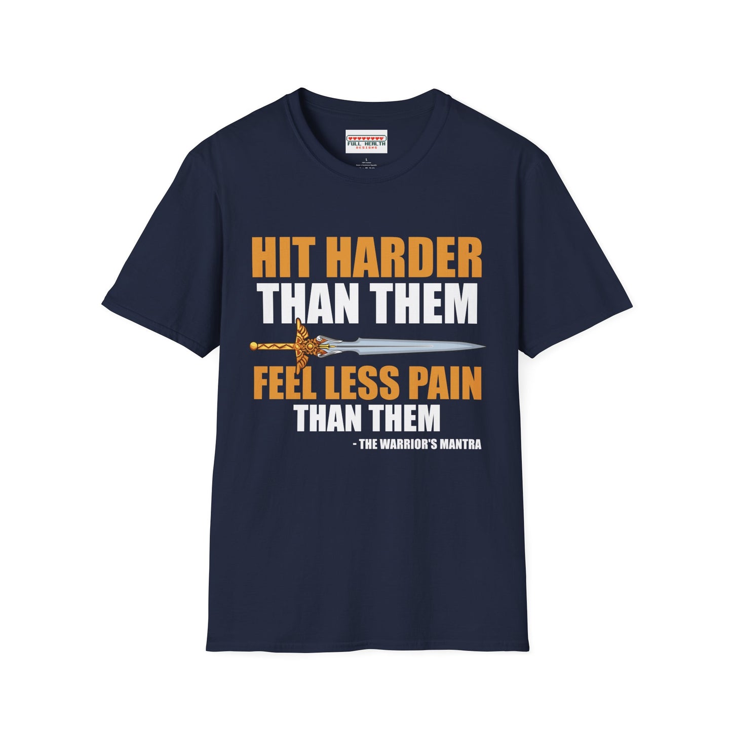 Warrior Mantra - Softstyle T-Shirt for Men and Women