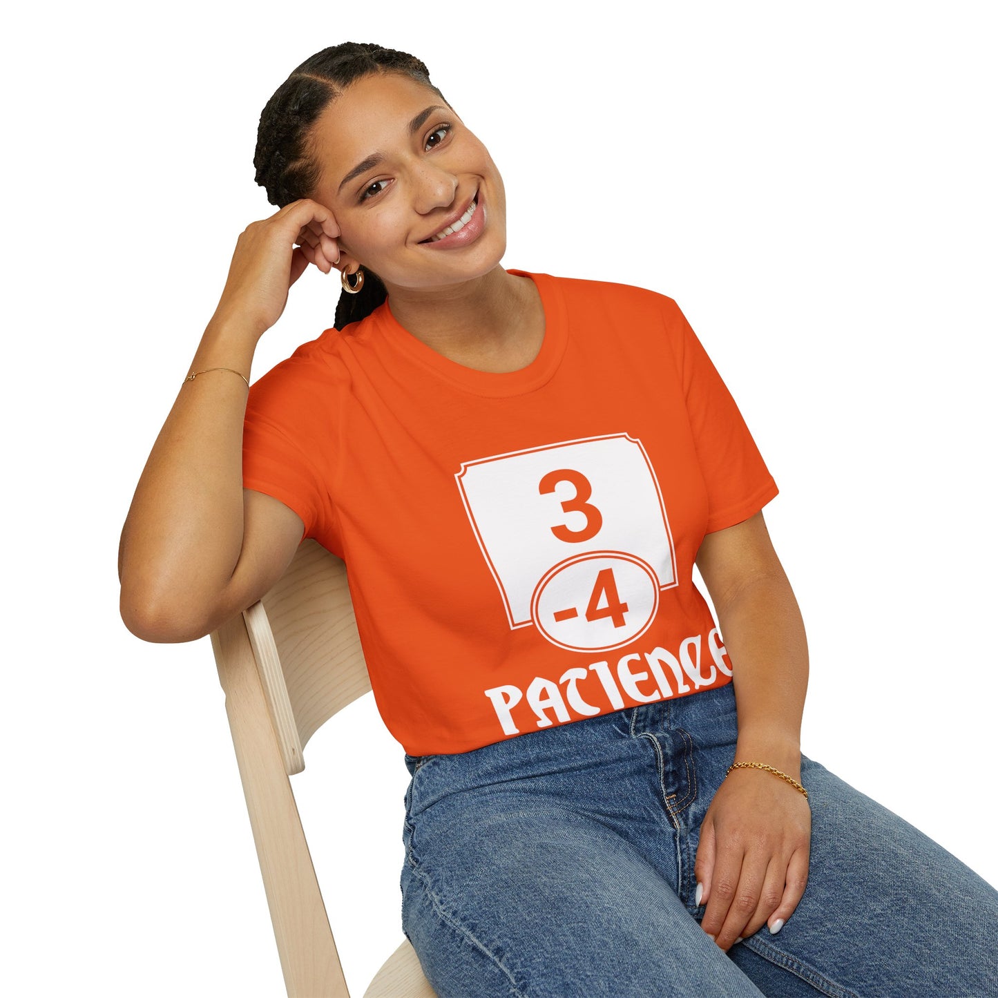 Patience is My Dump Stat - Softstyle T-Shirt for Men and Women