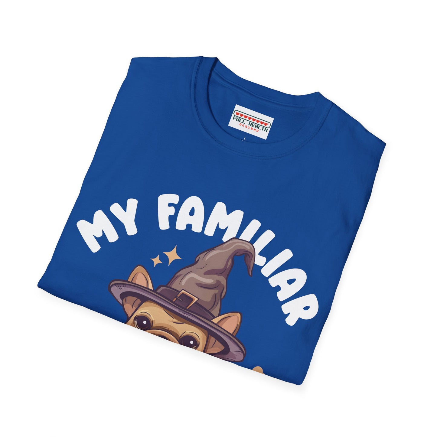 My Familiar is a Dog - Unisex Softstyle T-Shirt