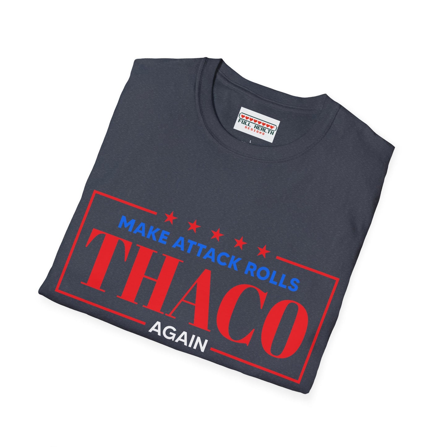 Make Attack Rolls THAC0 Again - Unisex Softstyle T-Shirt
