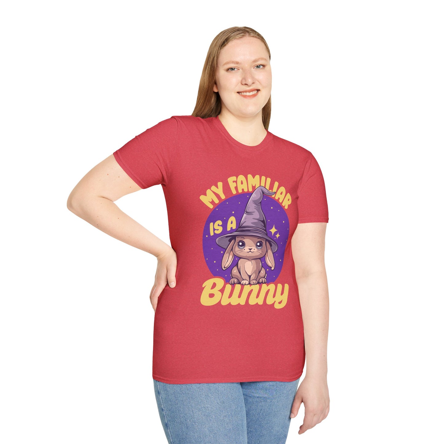 My Familiar is a Bunny - Softstyle T-Shirt for Men and Women