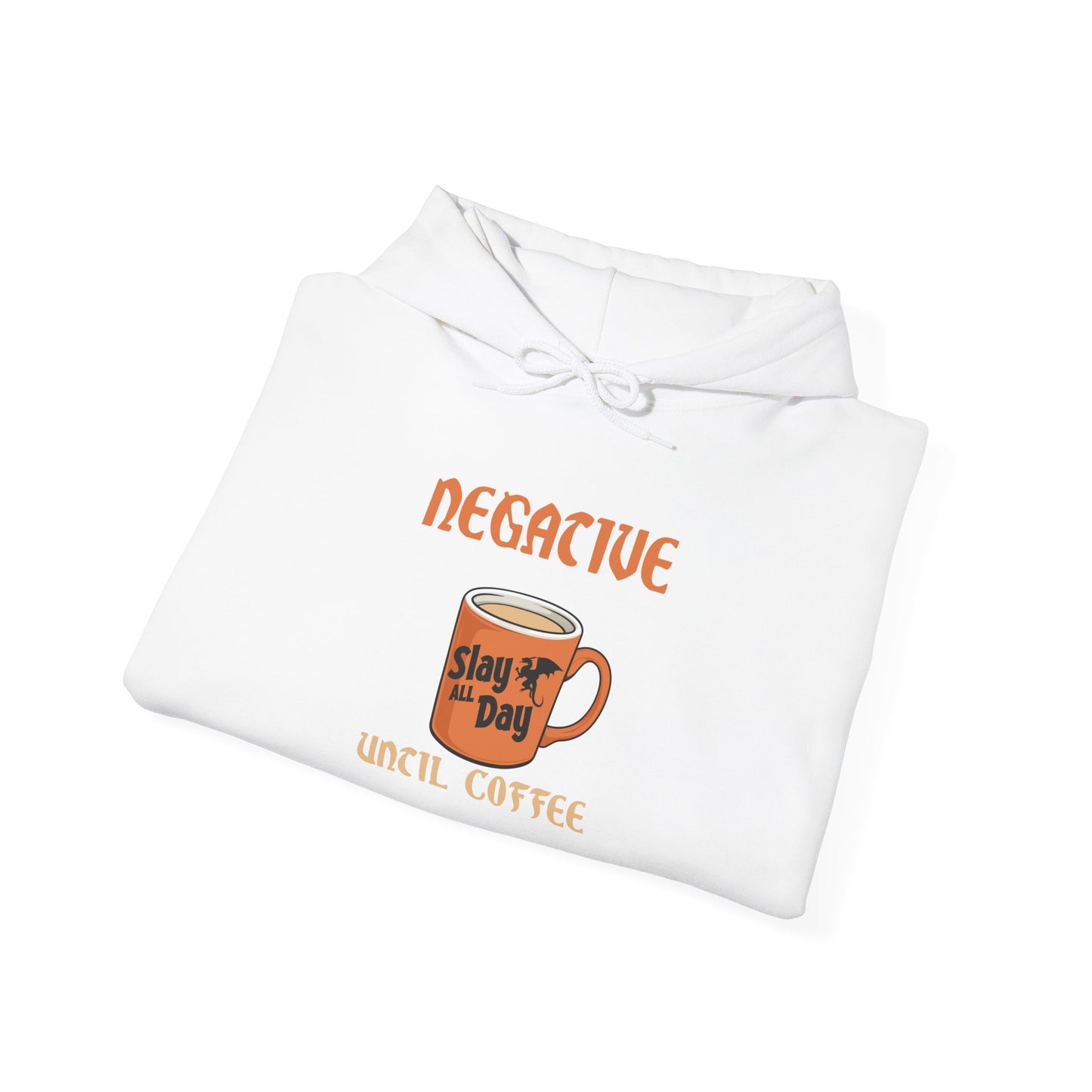 Negative Charisma Modifier Until Coffee - Heavy Blend™ Hooded Sweatshirt for Men and Women
