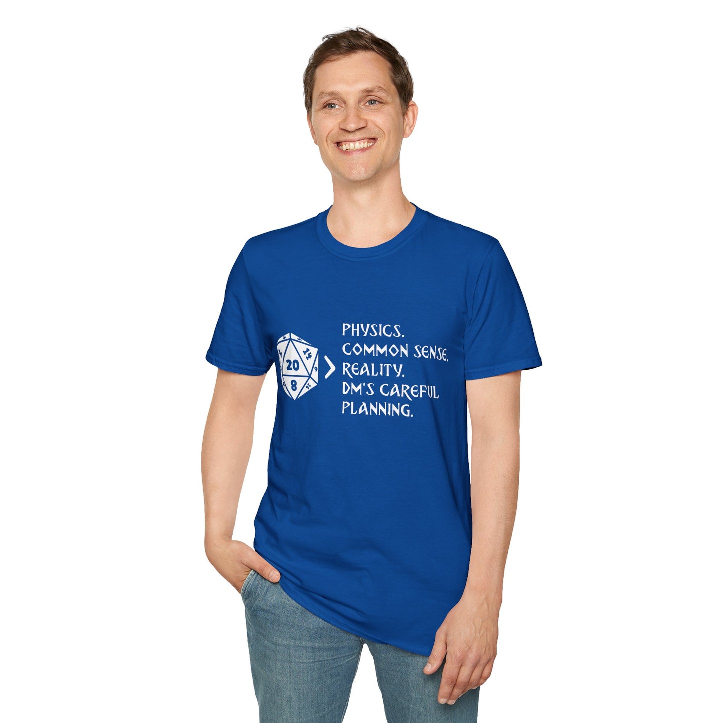 Natural 20 is Greater Than - Unisex Softstyle T-Shirt