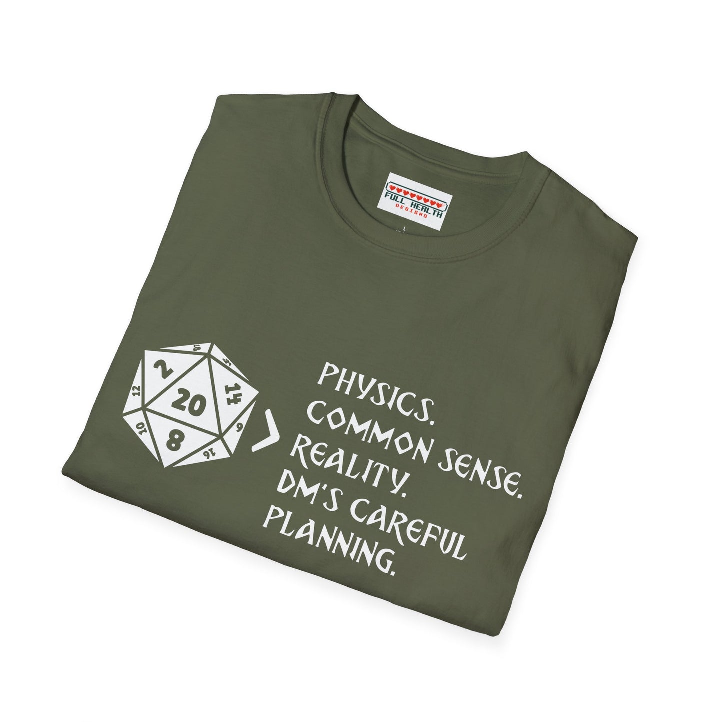 Natural 20 is Greater Than - Unisex Softstyle T-Shirt
