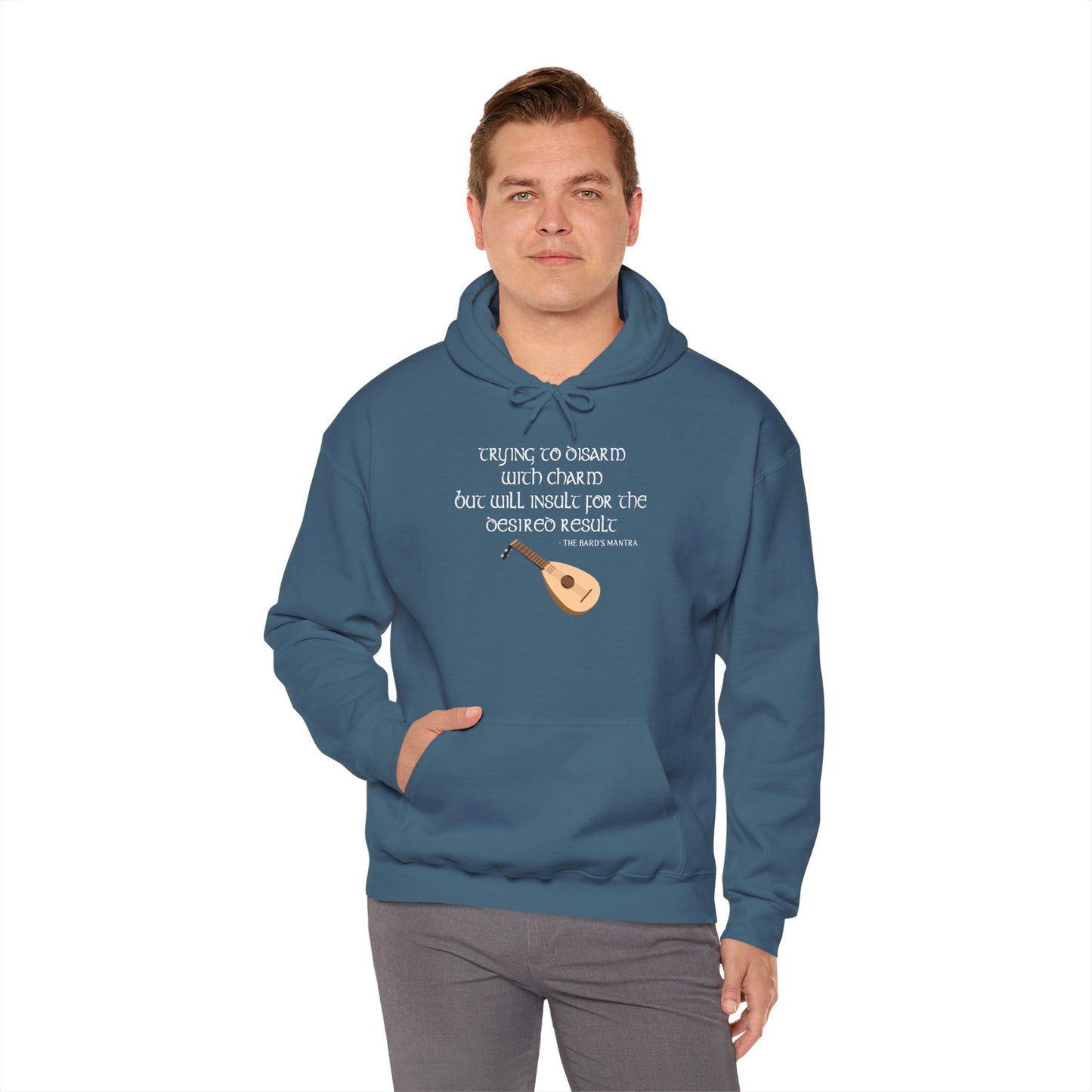 Bard Mantra - Heavy Blend™ Hooded Sweatshirt for Men and Women