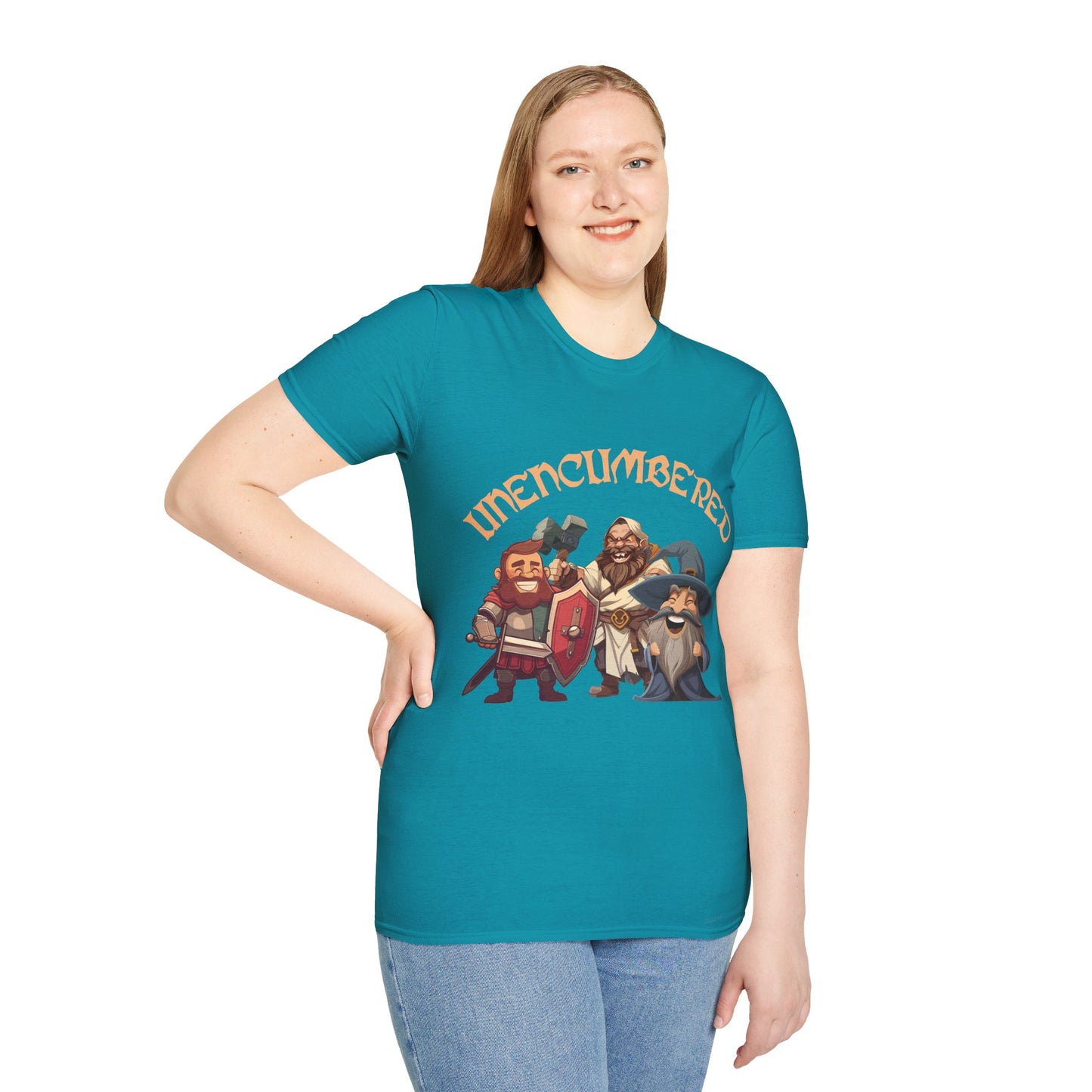 Unencumbered - Softstyle T-Shirt for Men and Women