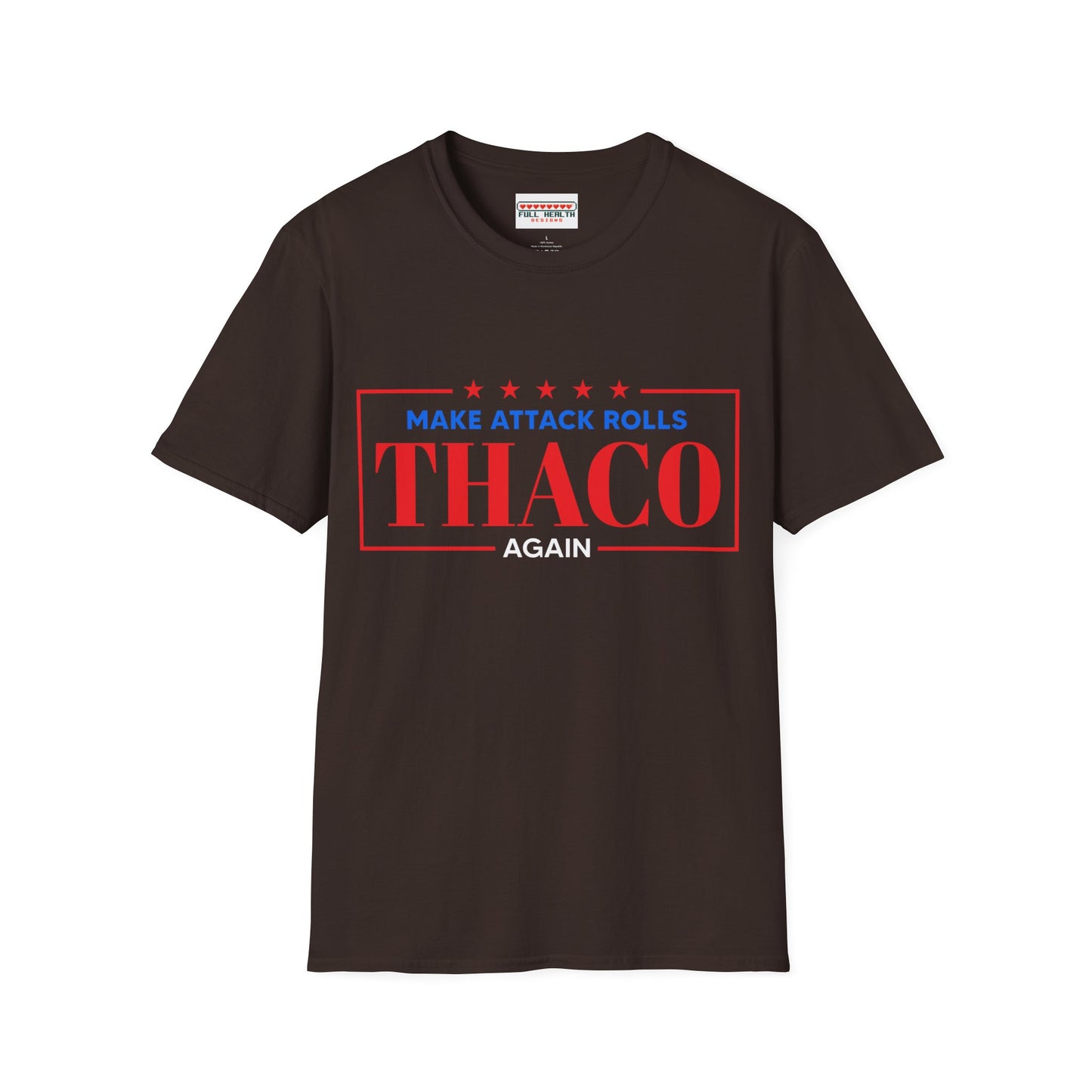 Make Attack Rolls THAC0 Again - Unisex Softstyle T-Shirt