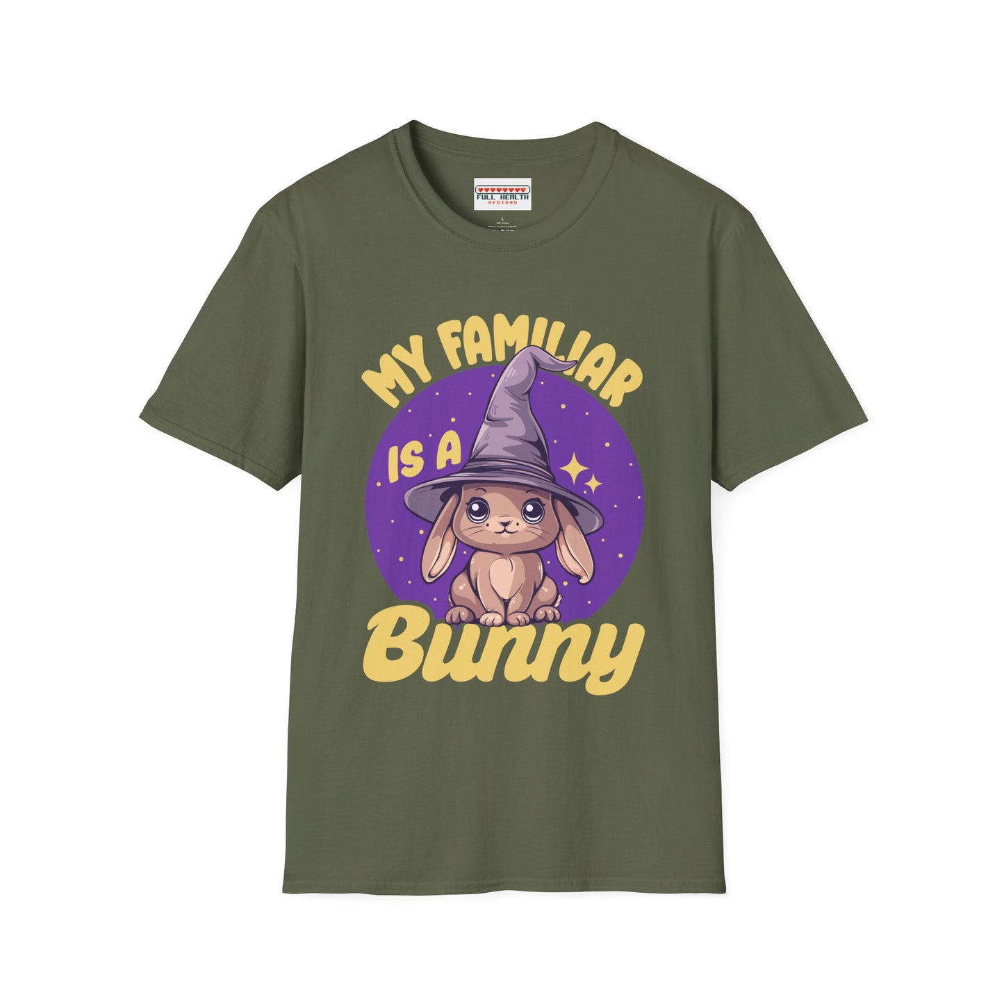 My Familiar is a Bunny - Softstyle T-Shirt for Men and Women
