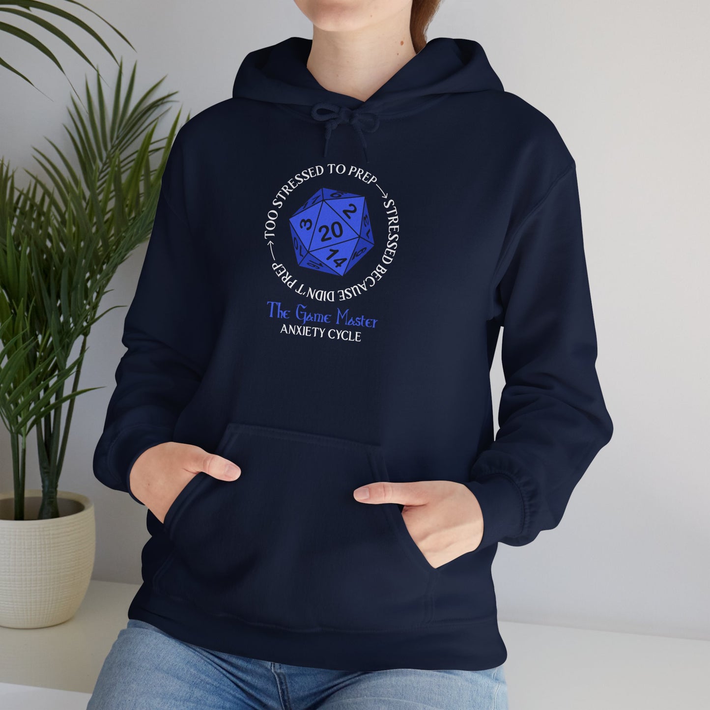 The GM Anxiety Cycle - Heavy Blend™ Hooded Sweatshirt for Men and Women