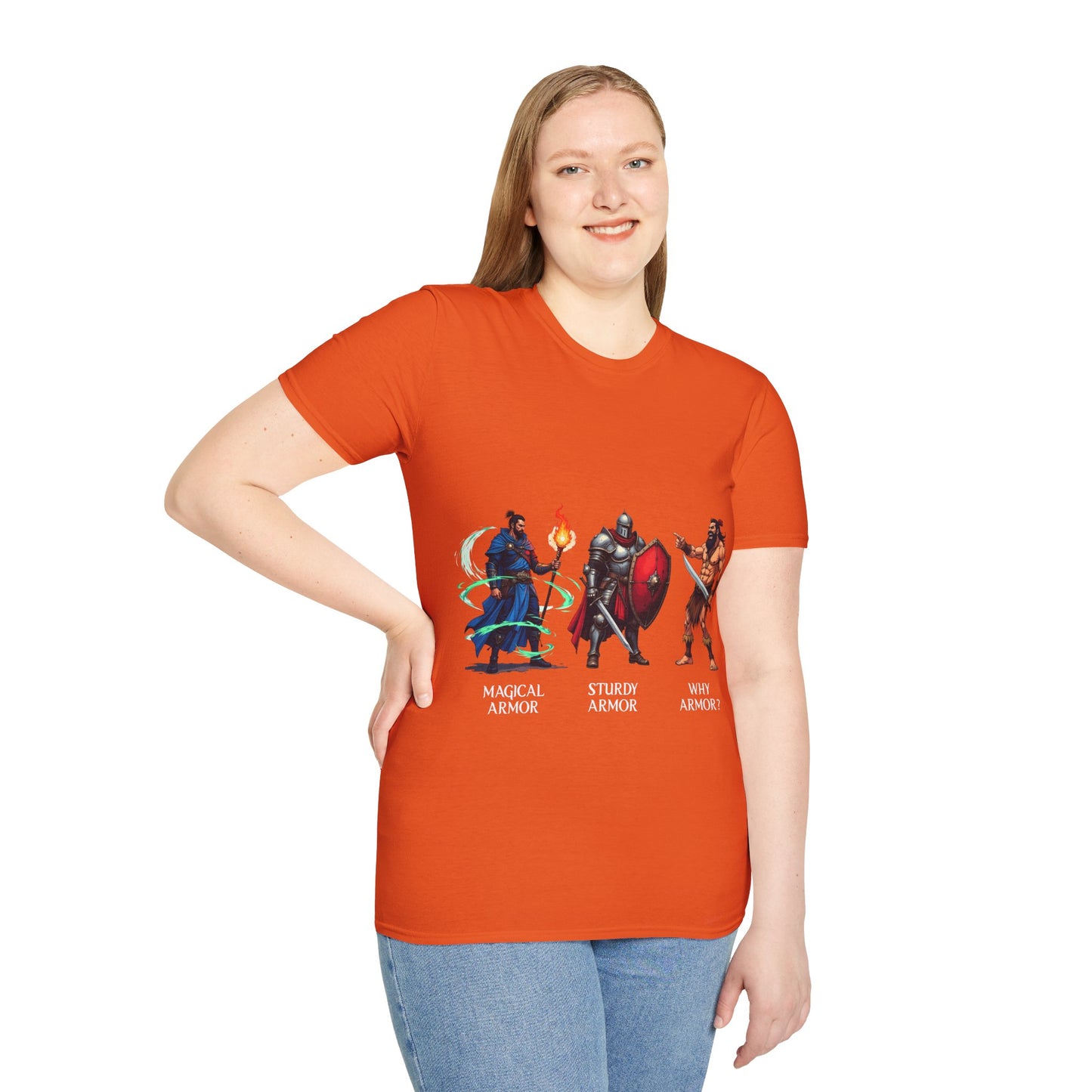 Class Armor Comparison - Softstyle T-Shirt for Men and Women