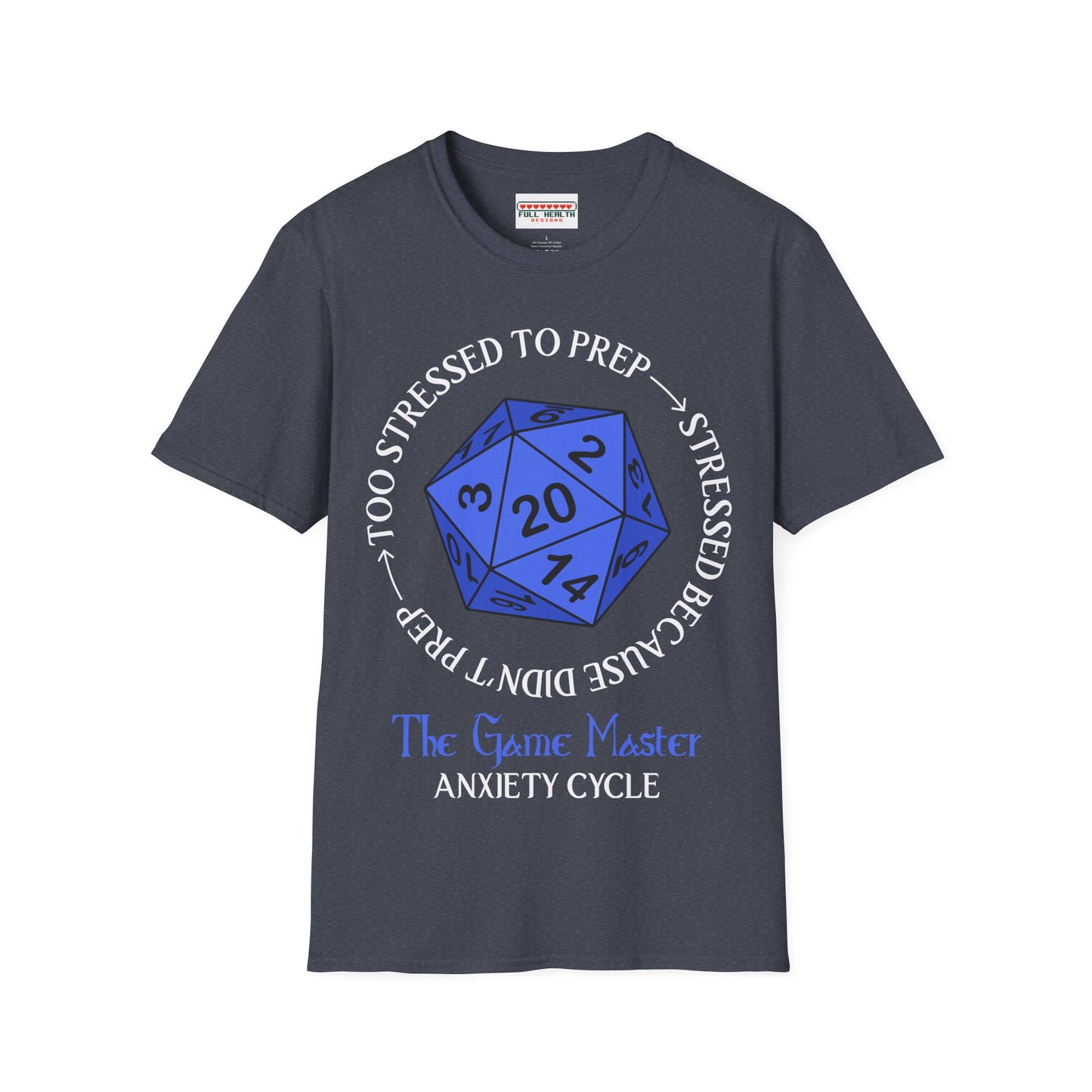 The GM Anxiety Cycle - Softstyle T-Shirt for Men and Women