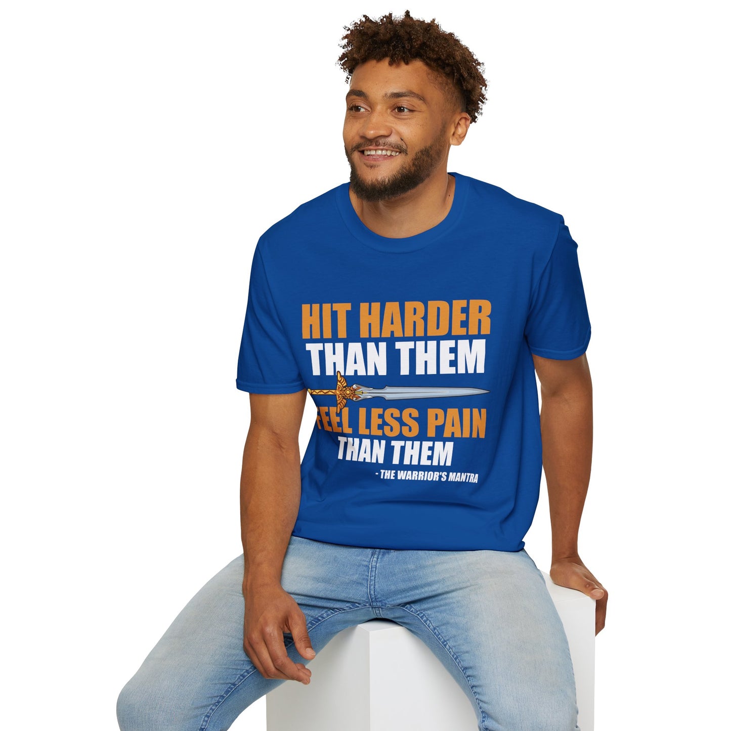 Warrior Mantra - Softstyle T-Shirt for Men and Women