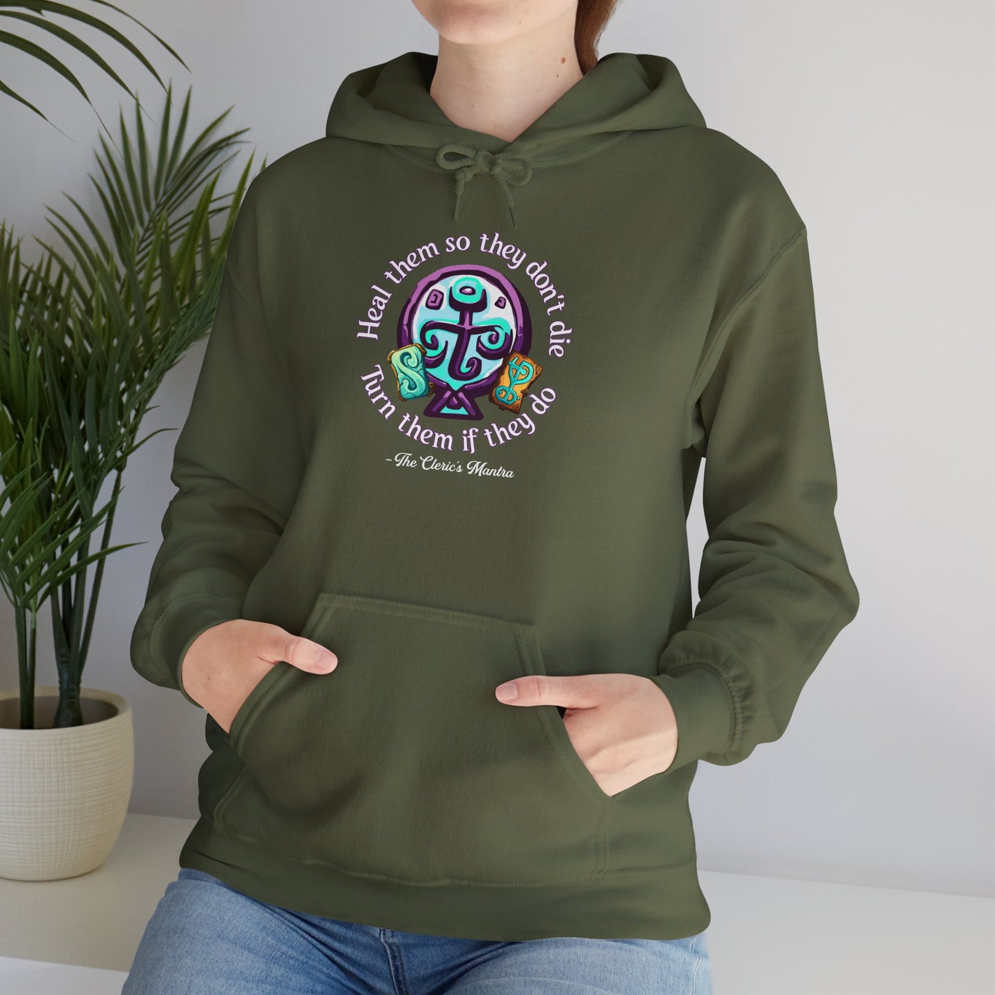 Cleric's Mantra - Heavy Blend™ Hoodie for Men and Women