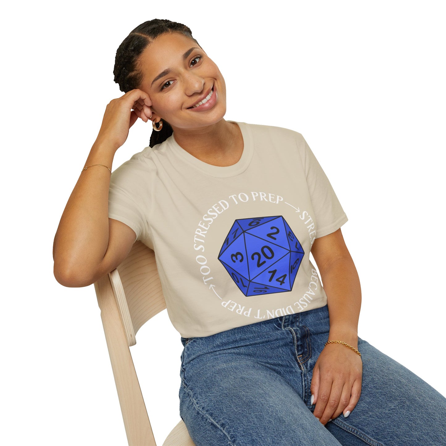 The GM Anxiety Cycle - Softstyle T-Shirt for Men and Women